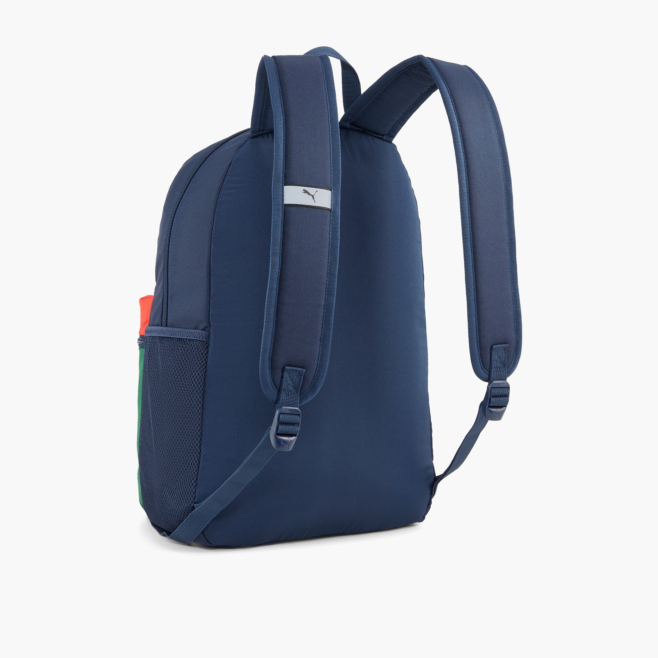 Puma Colourblock Backpack with Zip Closure and Adjustable Straps - 18 inches-school-bagsandbackpacks-backpacks-image-2