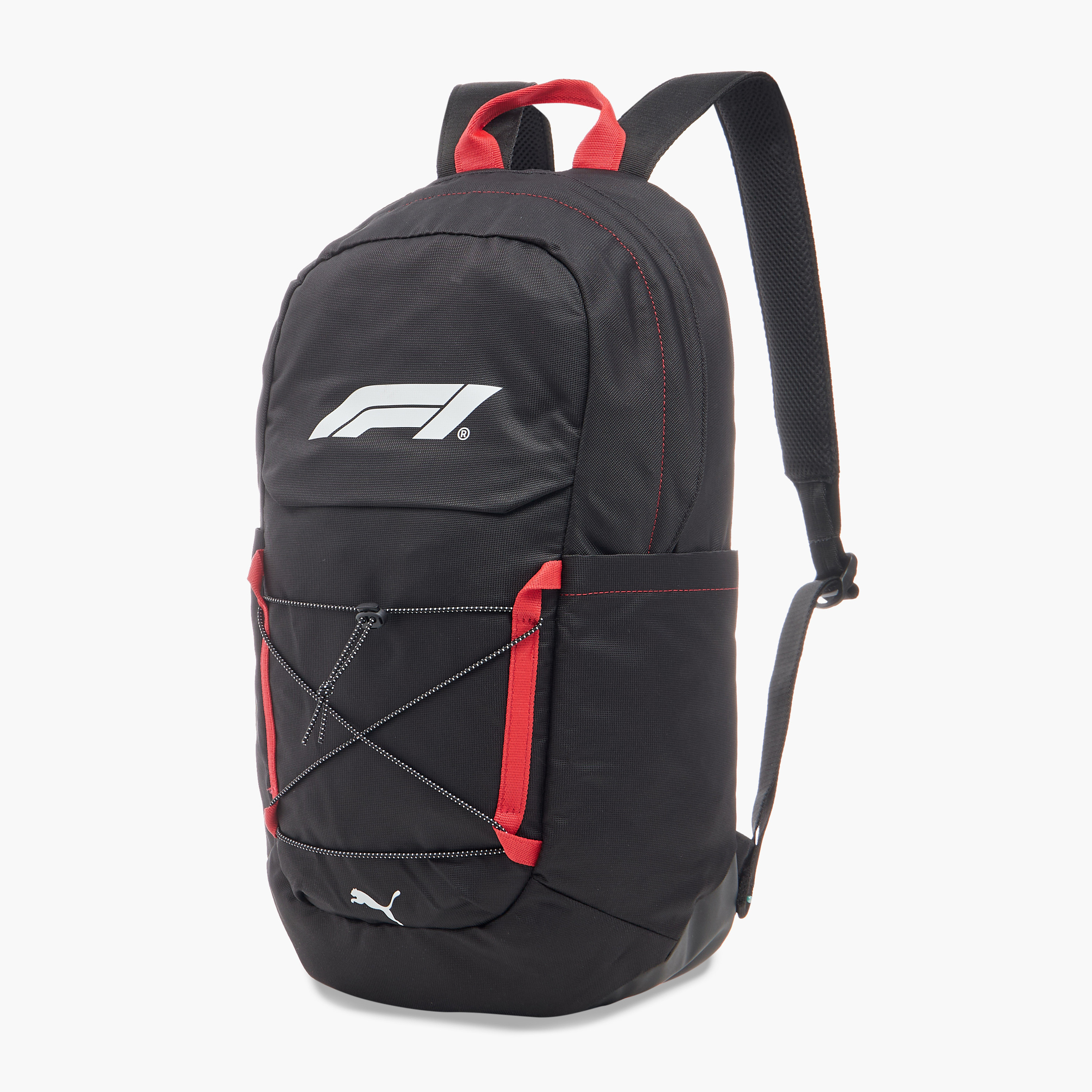 PUMA Logo Detail Backpack with Adjustable Straps and Zip Closure-school-bagsandbackpacks-backpacks-image-2