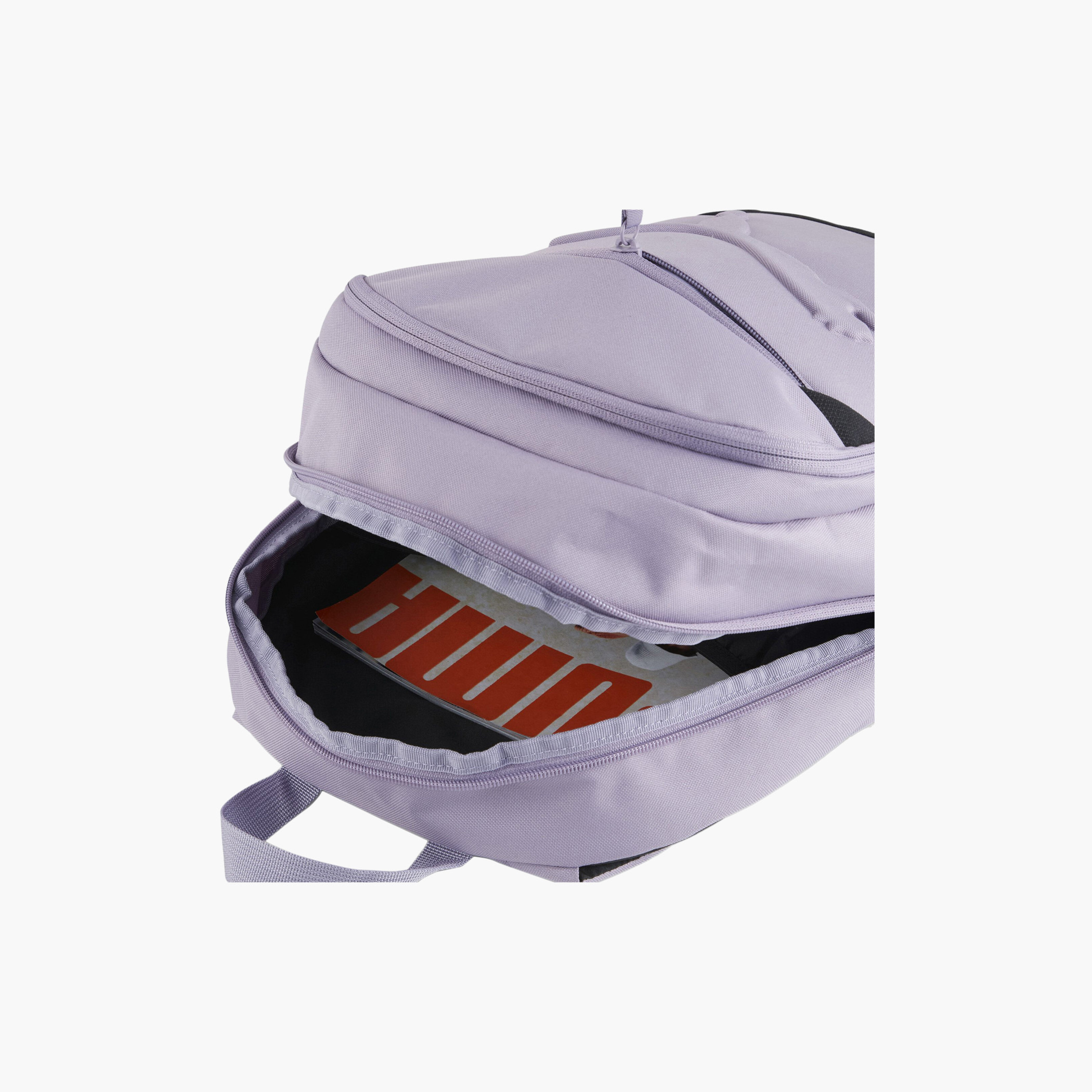 شنطة ظهر بتفاصيل تطريز شعار وحمالات كتف قابلة للتعديل من بوما - 19 بوصة-school-bagsandbackpacks-backpacks-image-4