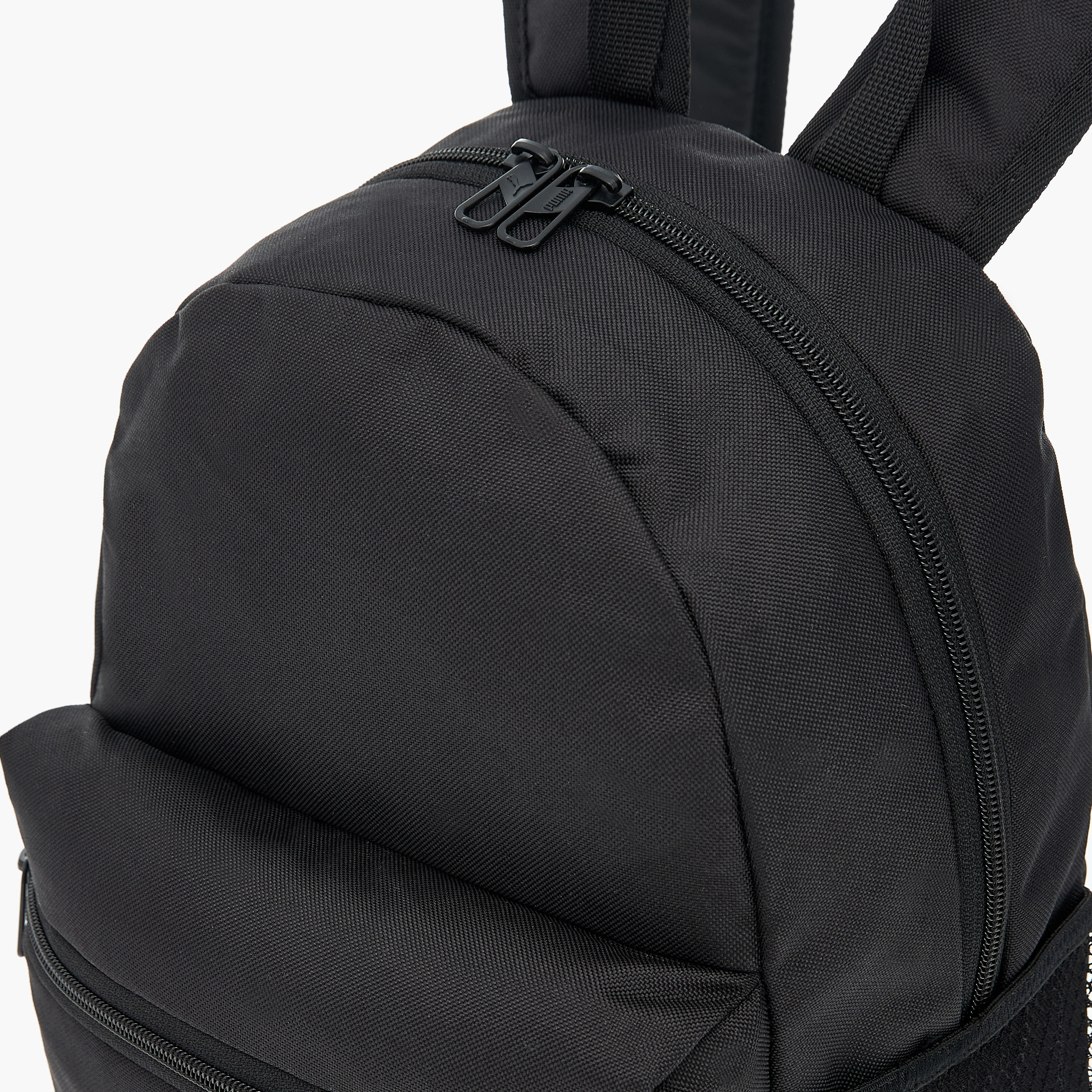 PUMA Logo Print Backpack with Adjustable Straps and Zip Closure-school-bagsandbackpacks-backpacks-image-3