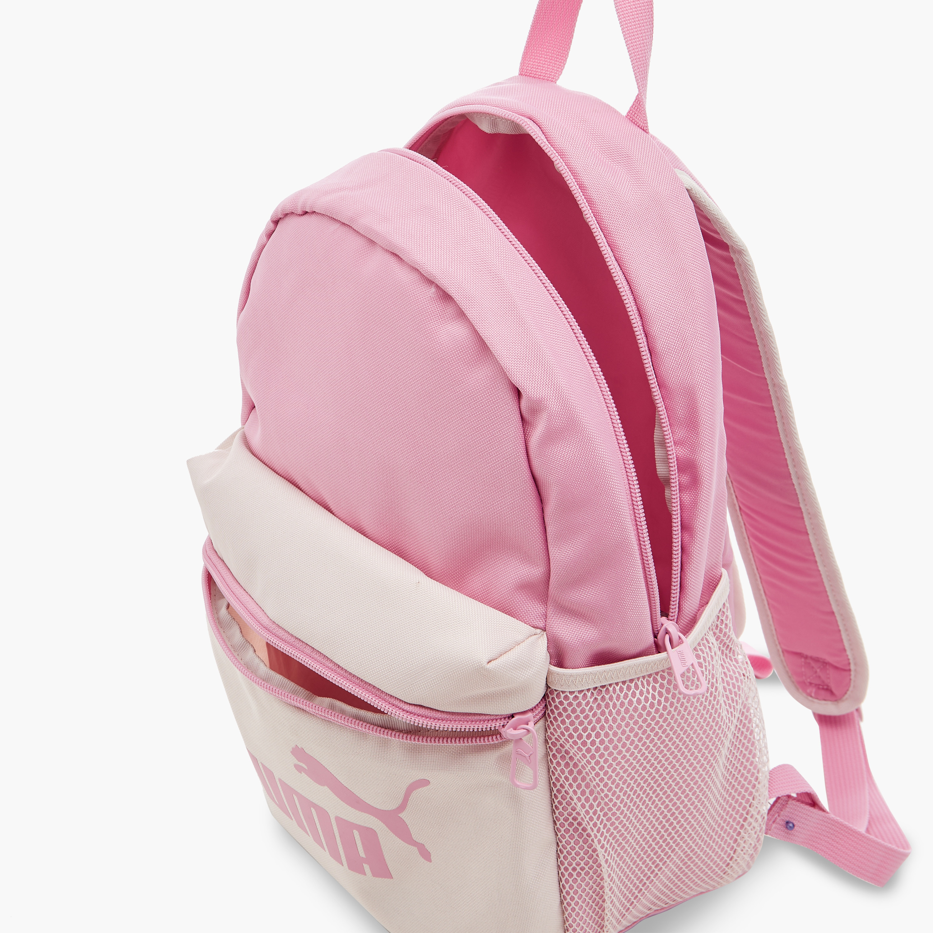 Puma Logo Print Backpack with Adjustable Shoulder Straps - 14 inches-school-bagsandbackpacks-backpacks-image-7