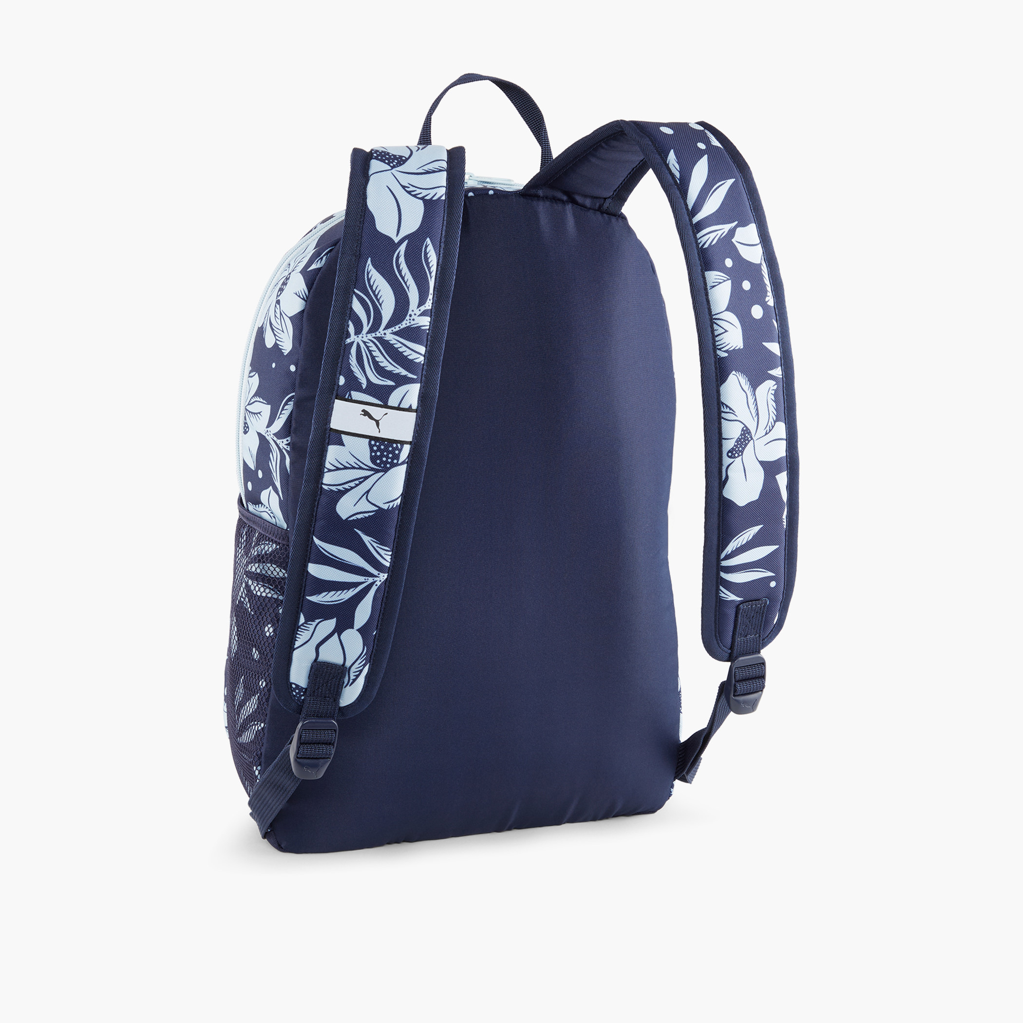 شنطة ظهر بطبعات أزهار مع حمالات قابلة للتعديل وسحاب إغلاق فيس من بوما - 18 بوصة-school-bagsandbackpacks-backpacks-image-2
