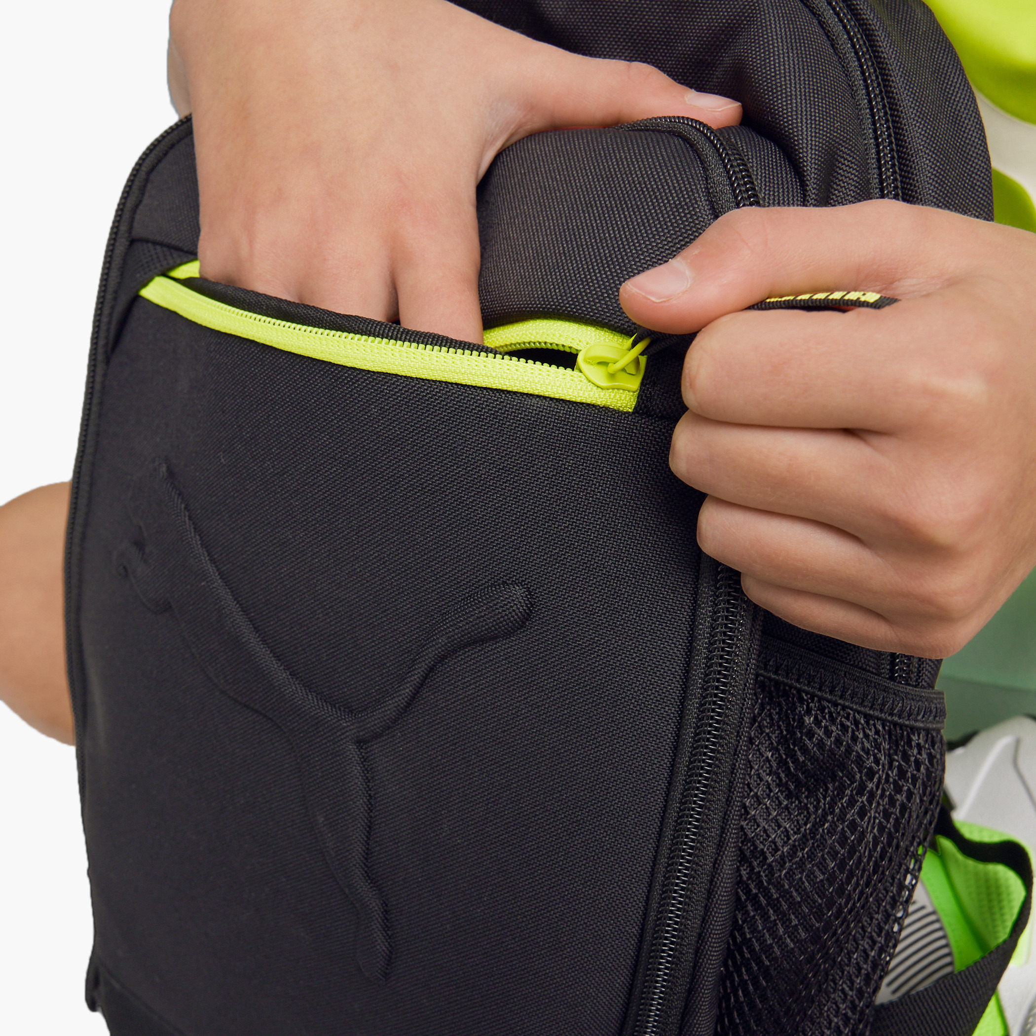 Puma Logo Detail Backpack with Adjustable Shoulder Straps - 20 inches-school-bagsandbackpacks-backpacks-image-5