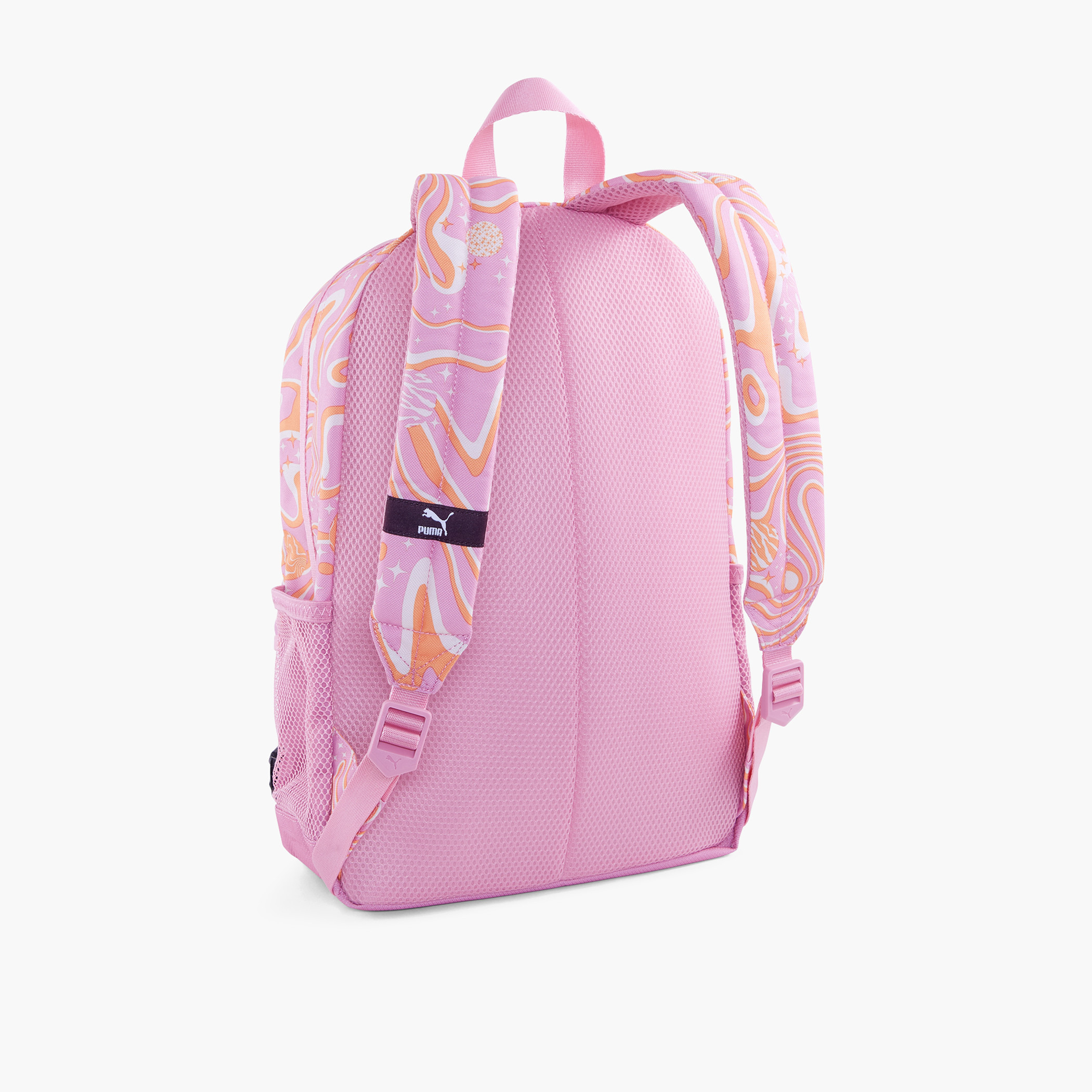 شنطة ظهر بحمالات كتف قابلة للتعديل وطبعات رخام من بوما - 14 بوصة-school-bagsandbackpacks-backpacks-image-2