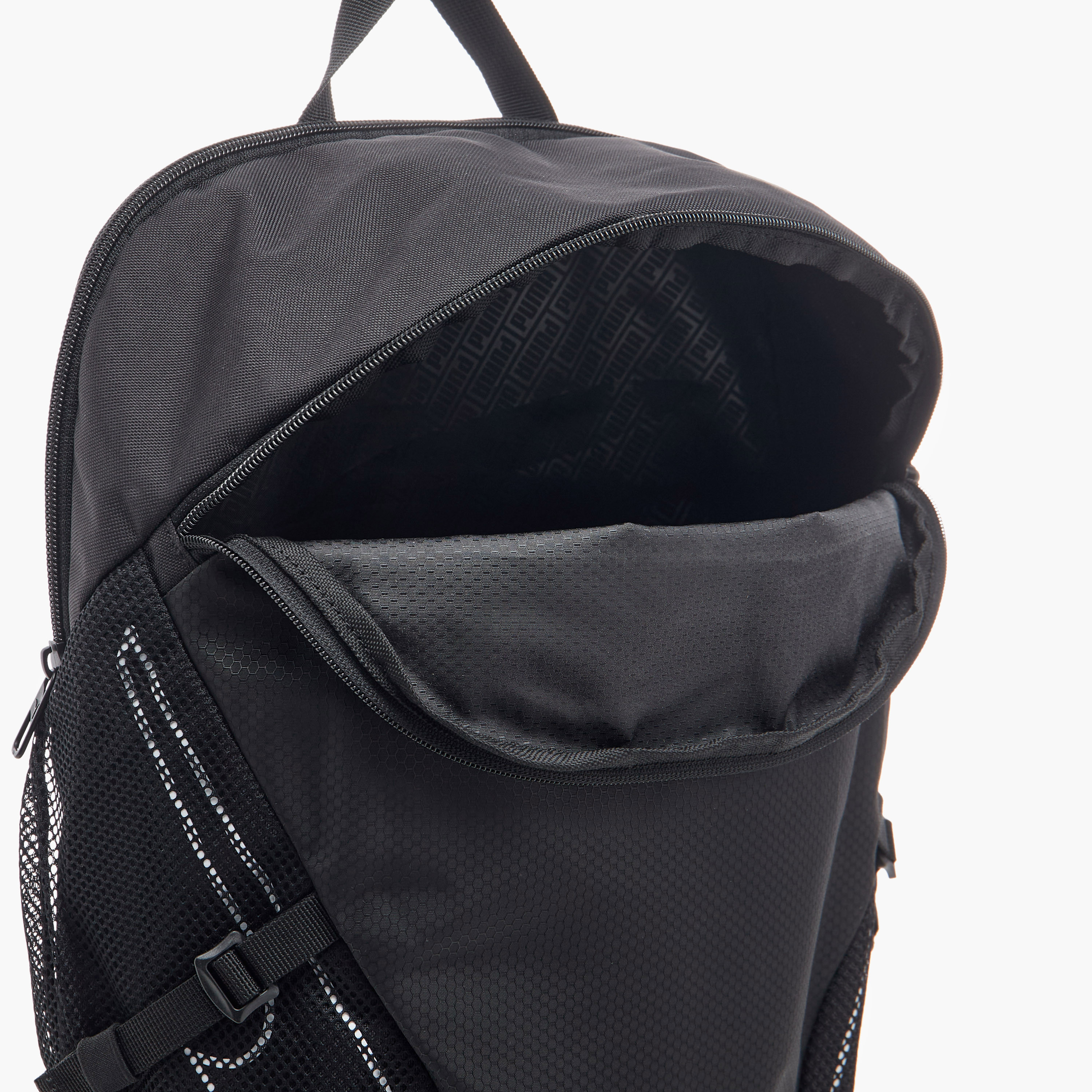 Puma Plus Pro Logo Print Backpack with Zip Closure and Adjustable Straps - 18 inches-school-bagsandbackpacks-backpacks-image-8