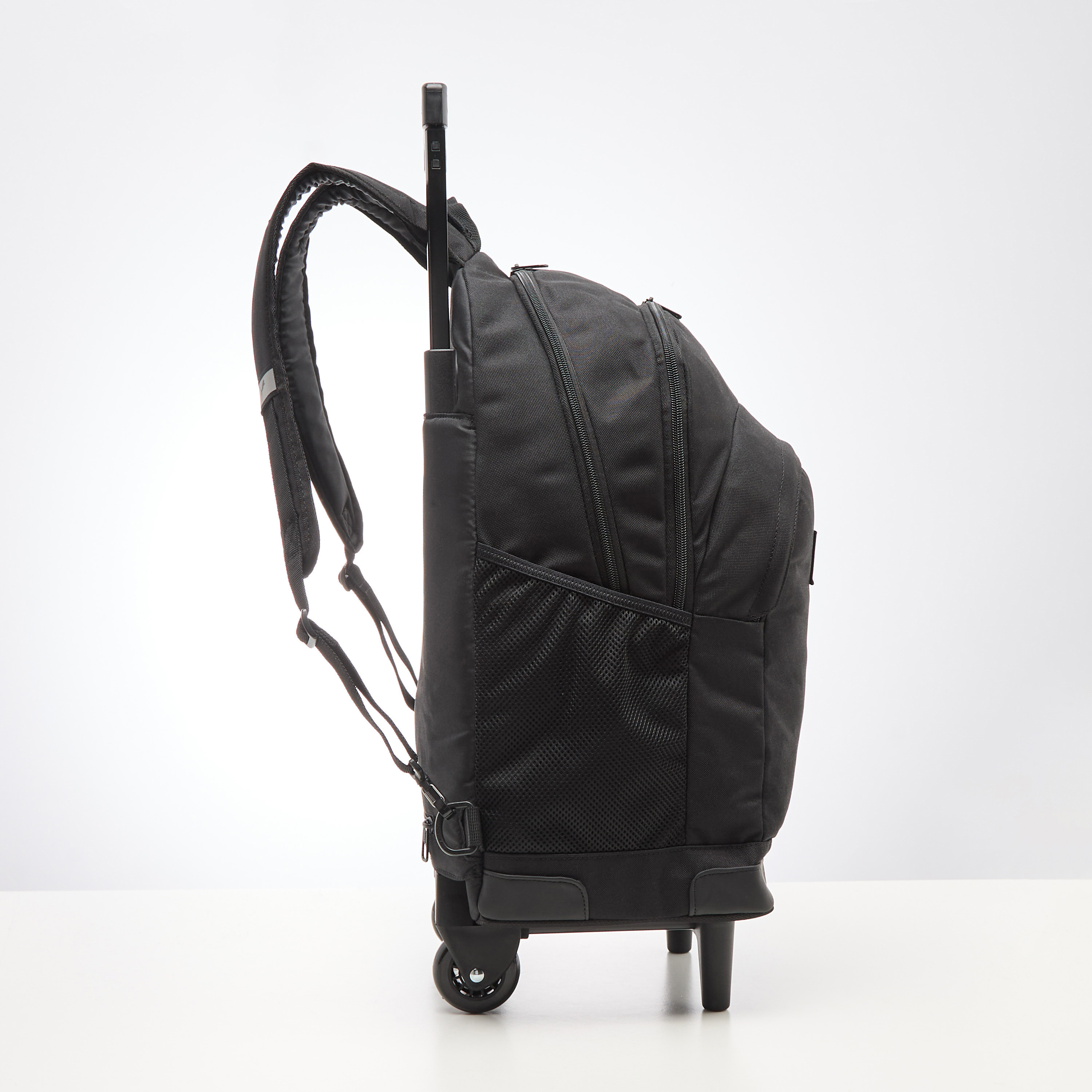 PUMA Academy Logo Detail Trolley Backpack with Retractable Handle and Zip Closure-school-bagsandbackpacks-trolleybags-image-3