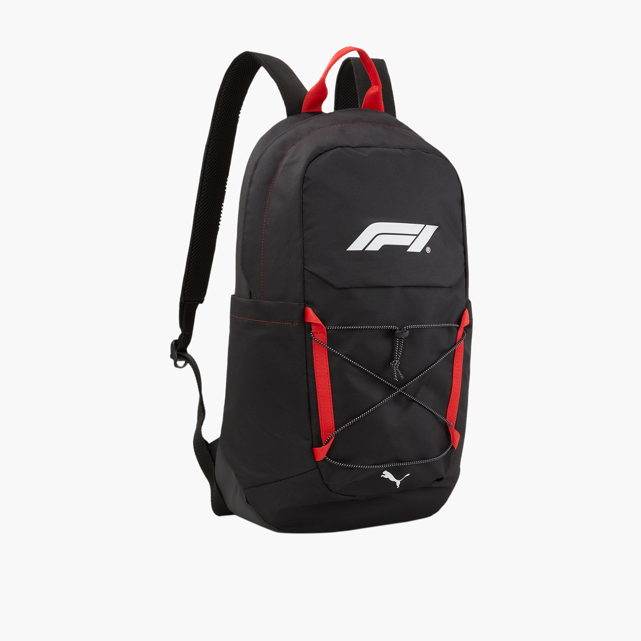 PUMA Logo Print Backpack with Adjustable Straps and Zip Closure - 19 inches-school-bagsandbackpacks-backpacks-image-1