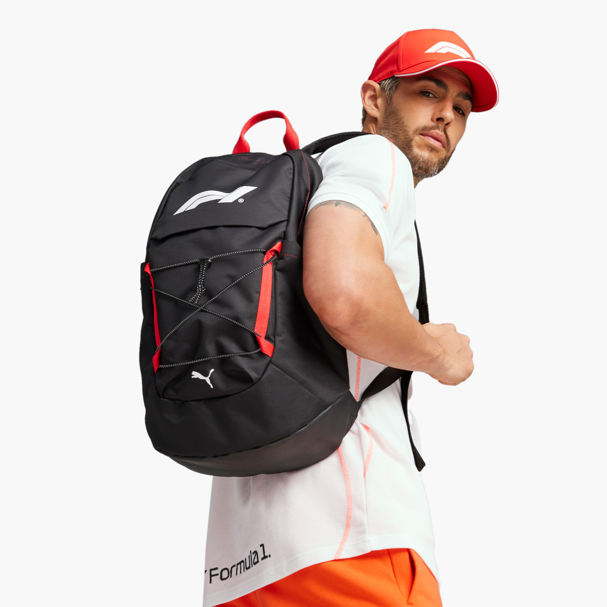 PUMA Logo Print Backpack with Adjustable Straps and Zip Closure - 19 inches-school-bagsandbackpacks-backpacks-image-4