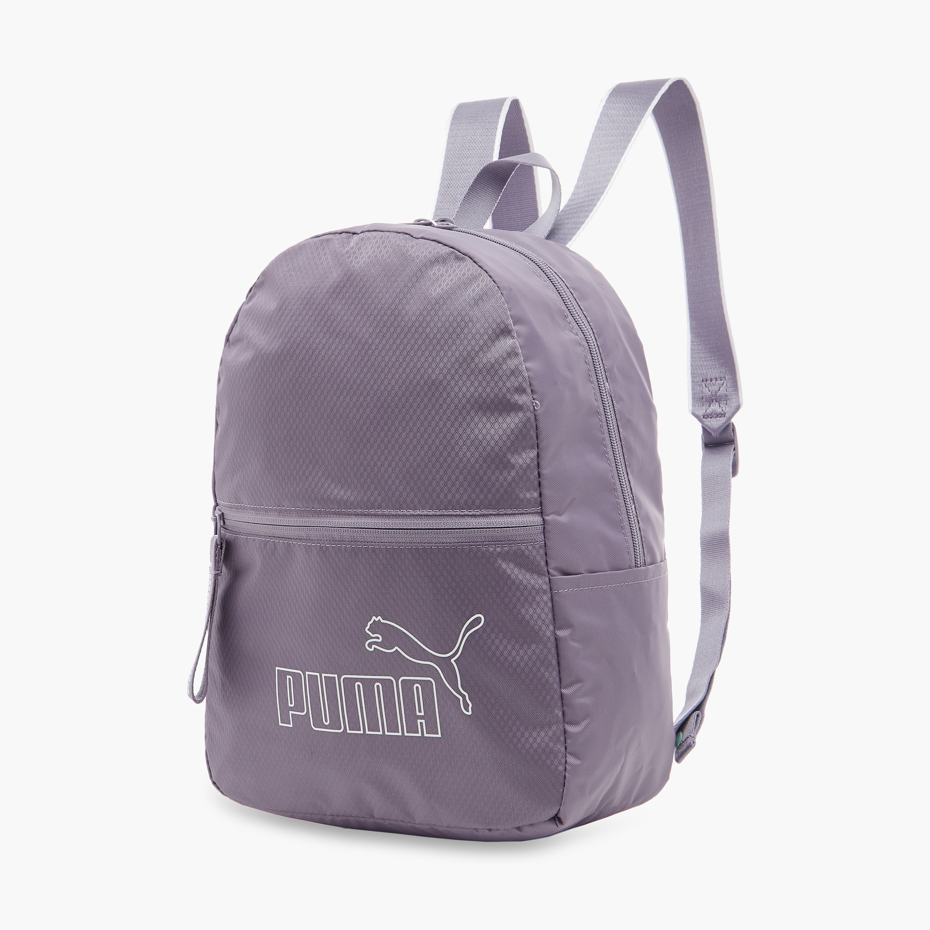 Puma Logo Print Backpack with Adjustable Shoulder Straps - 14 inches-school-bagsandbackpacks-backpacks-image-2