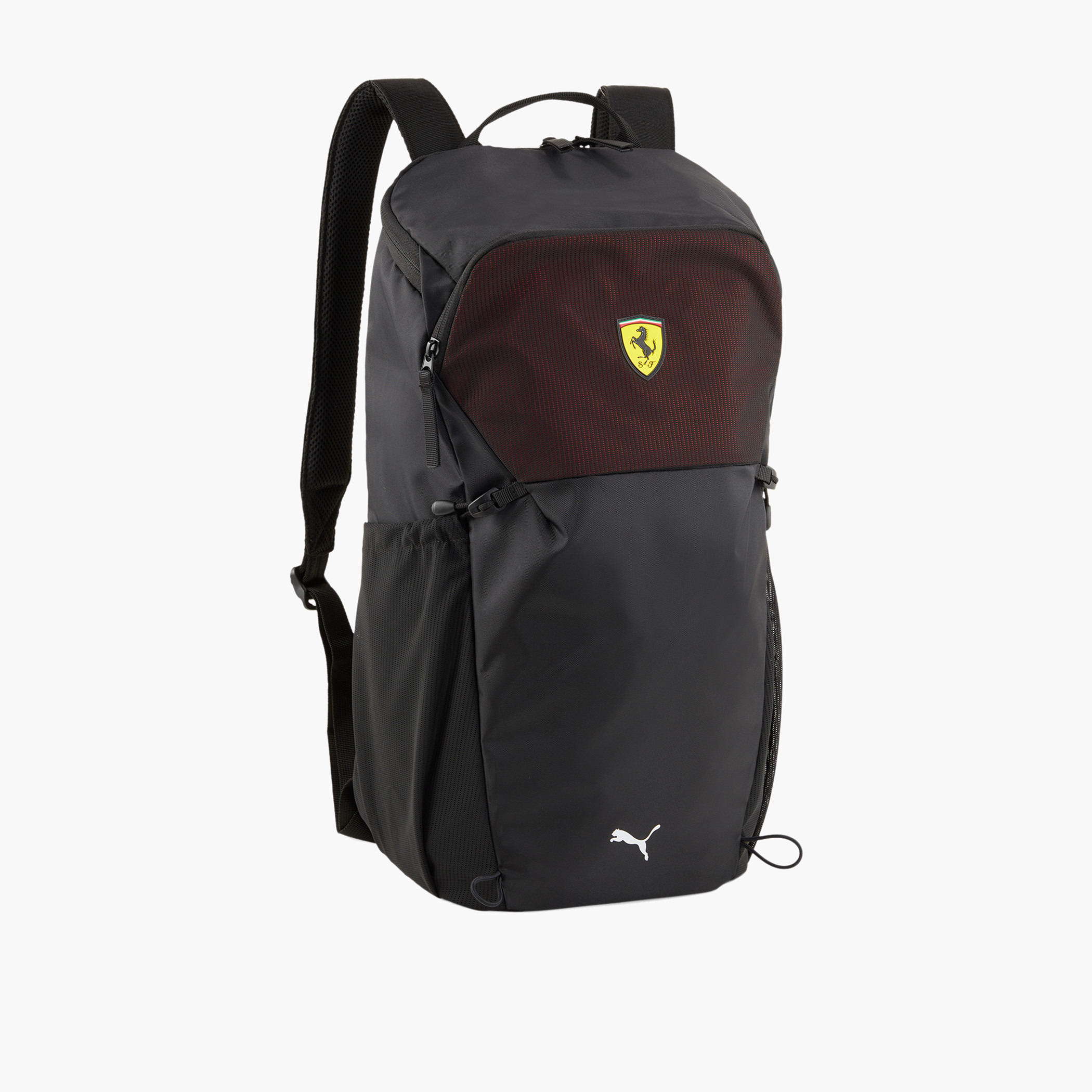 شنطة ظهر بحمالات كتف قابلة للتعديل وتفاصيل فيراري من بوما - 20 بوصة-school-bagsandbackpacks-backpacks-image-1