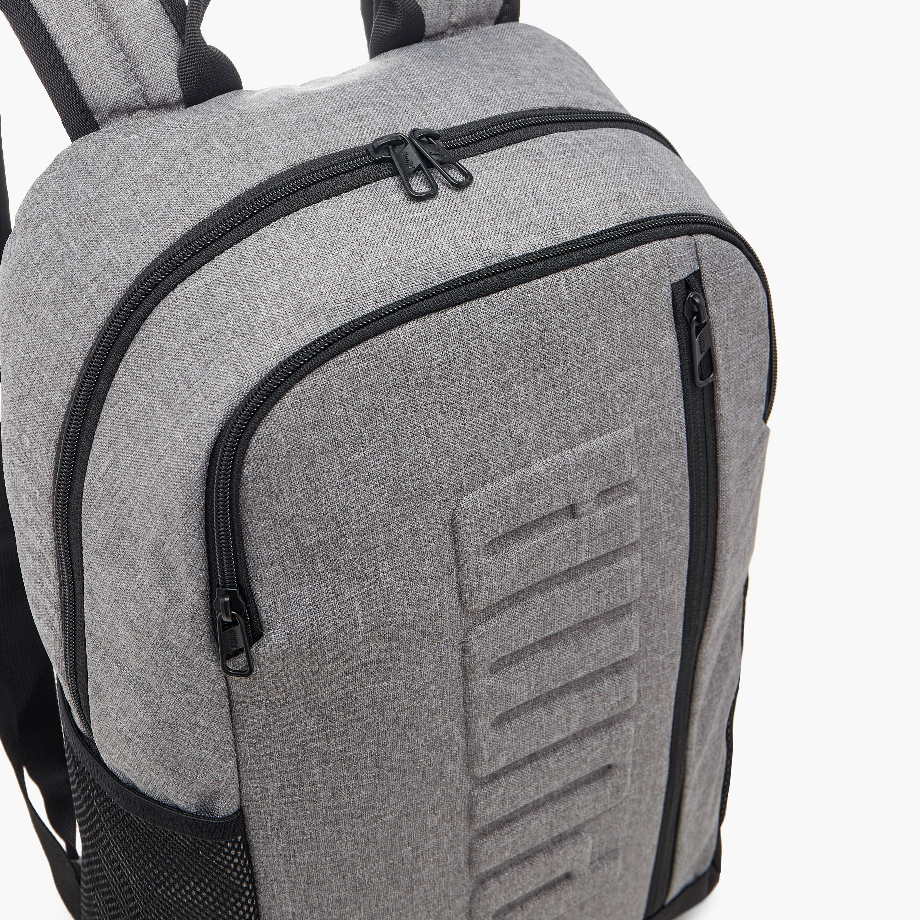 شنطة ظهر بحمالات قابلة للتعديل وسحّاب إغلاق ونقوش شعار من بوما - 18 بوصة-school-bagsandbackpacks-backpacks-image-5