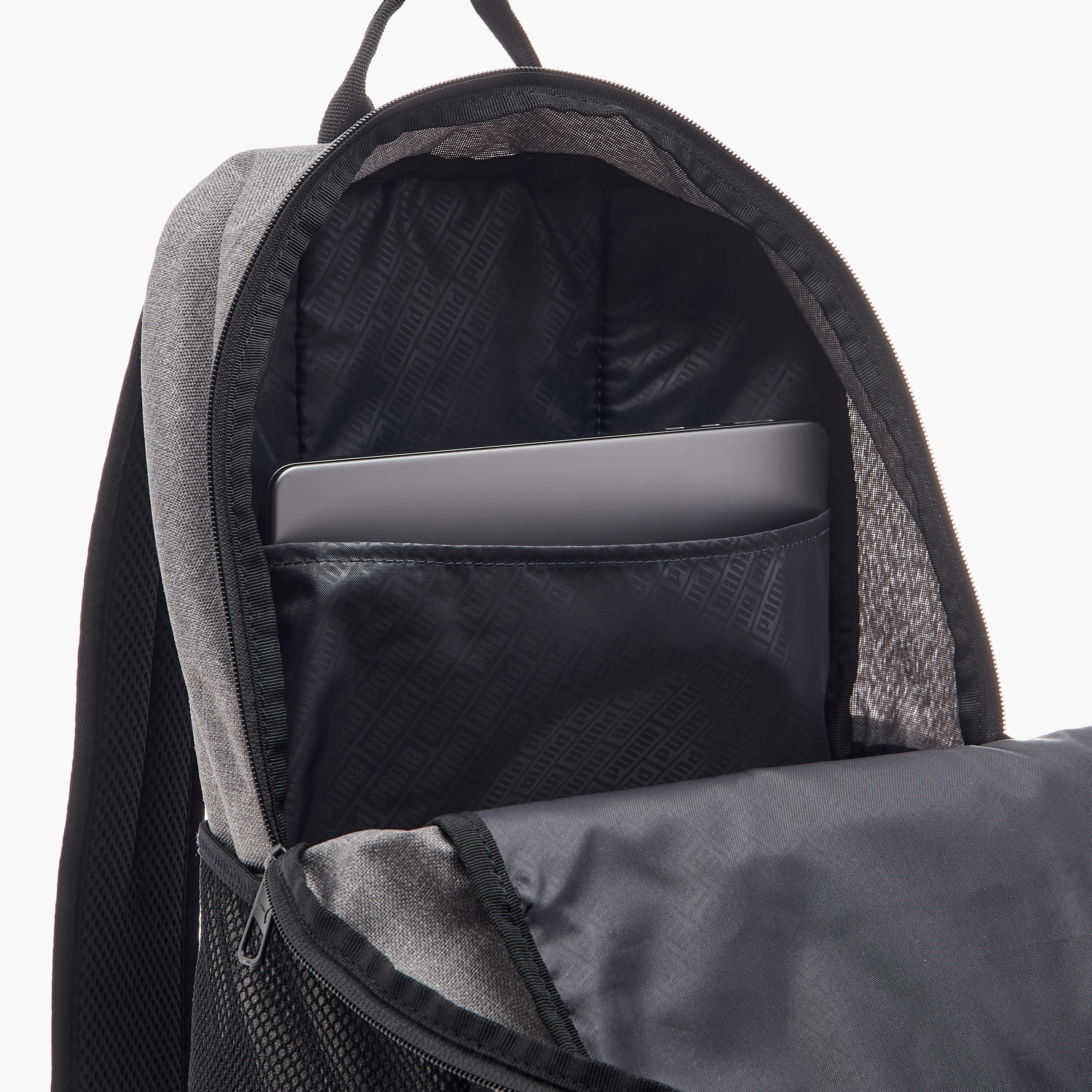 شنطة ظهر بحمالات قابلة للتعديل وسحّاب إغلاق ونقوش شعار من بوما - 18 بوصة-school-bagsandbackpacks-backpacks-image-7