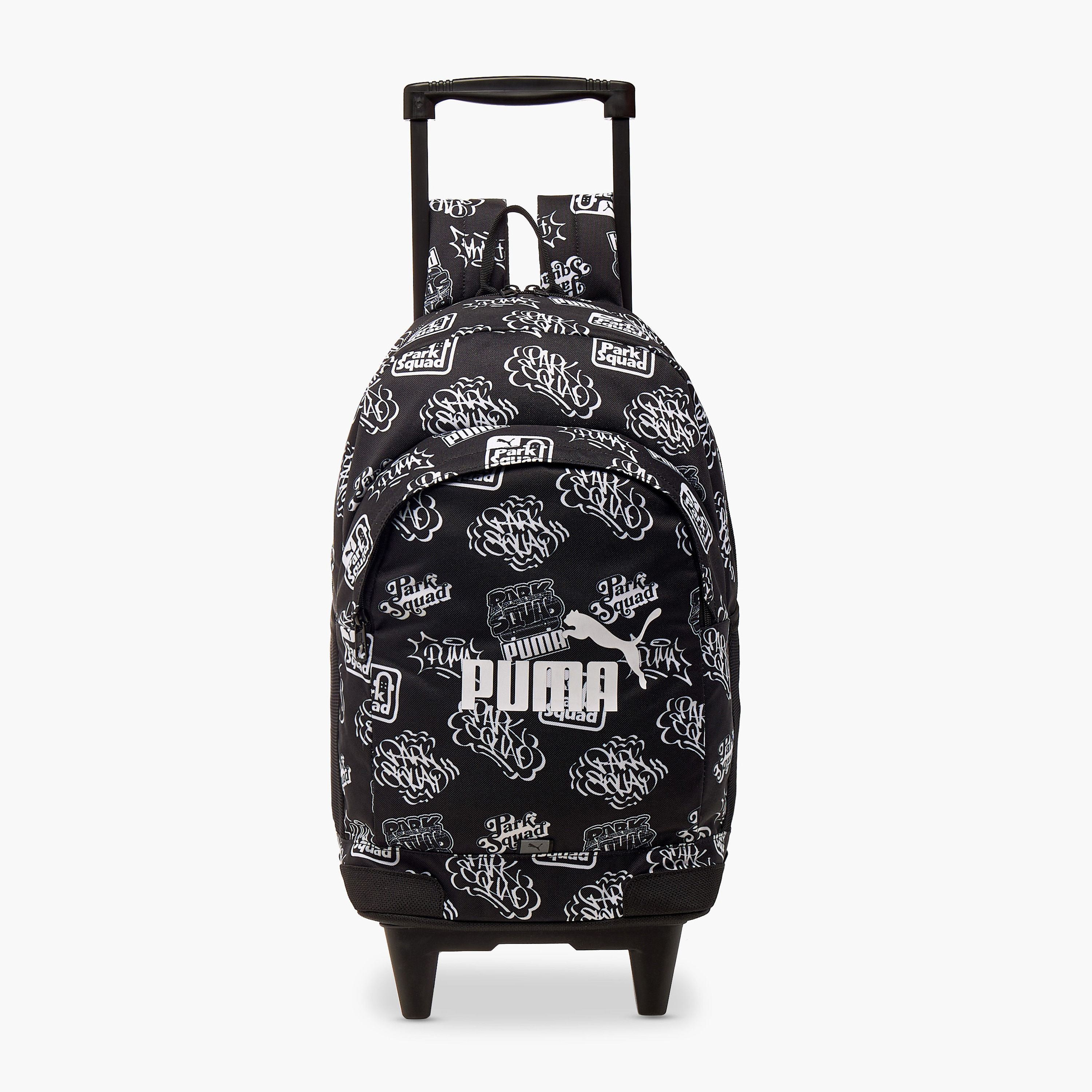شنطة ظهر ترولي بطبعات مع شنطة غداء ومقلمة من بوما - 18 بوصة-school-bagsandbackpacks-trolleybags-image-2