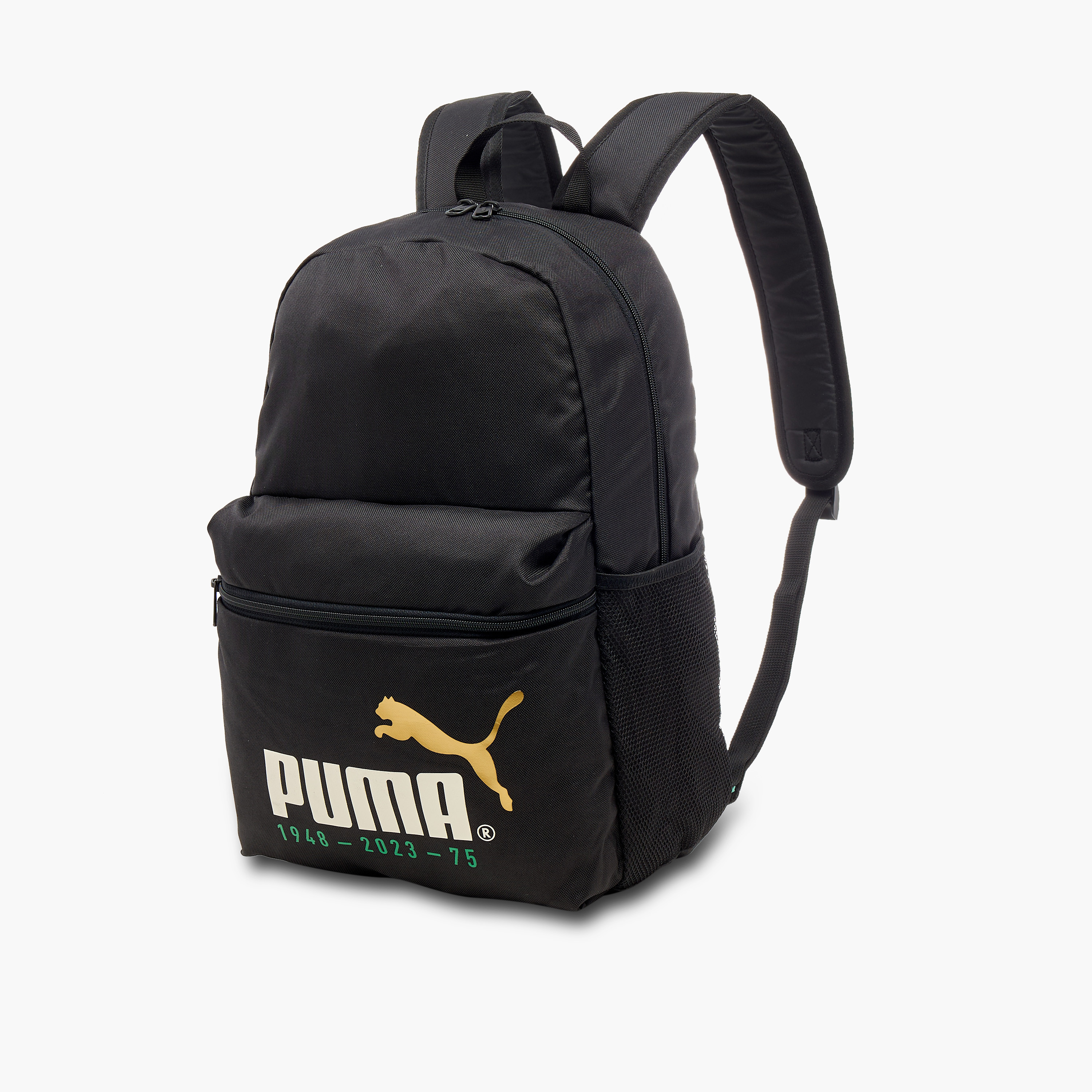 شنطة ظهر بحمّالات كتف قابلة للتعديل ومقبض علوي وطبعات شعار من بوما -18 بوصة-school-bagsandbackpacks-backpacks-image-2