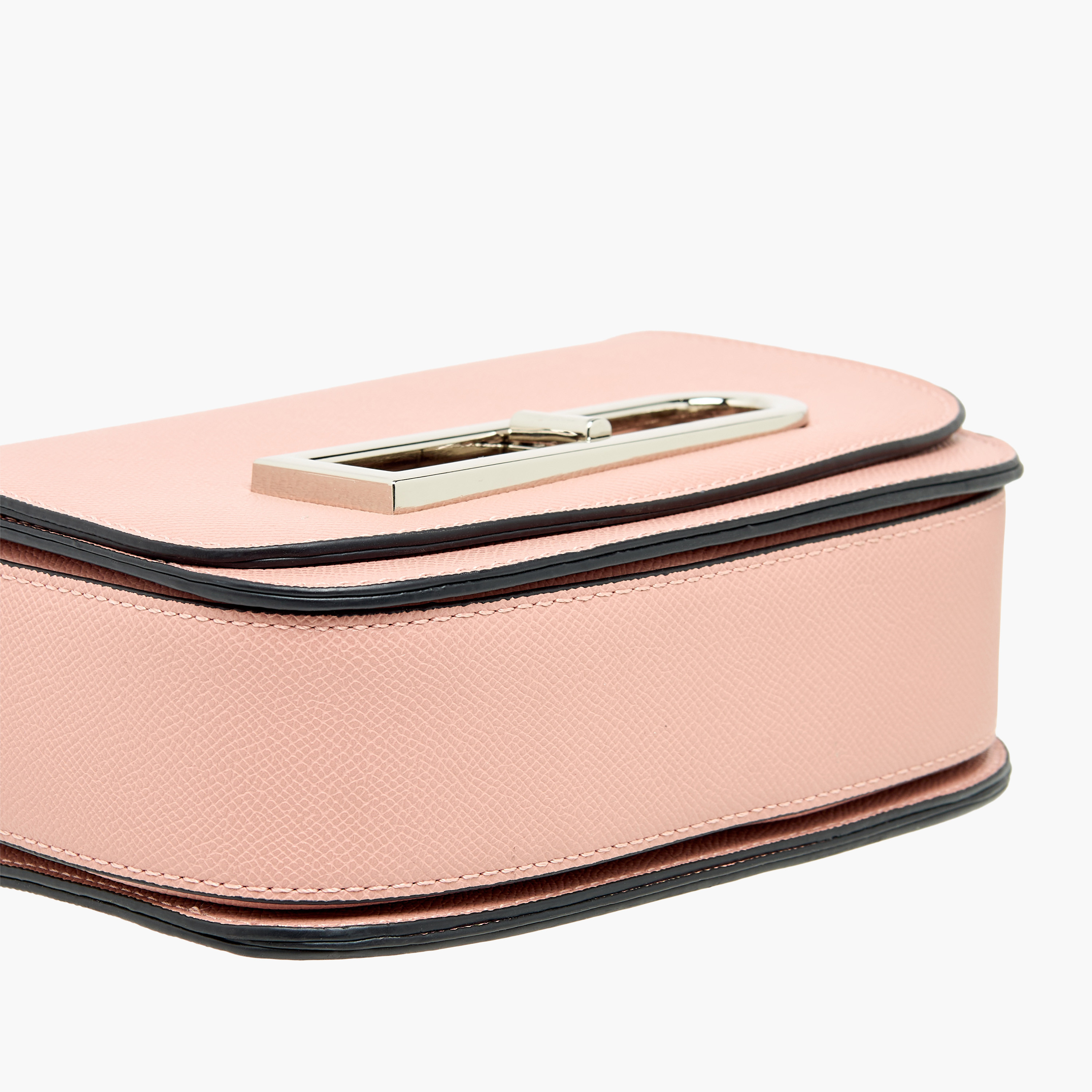 Sasha Textured Crossbody Bag with Metal Accent and Button Closure-women-bagsandwallets-handbags-image-5