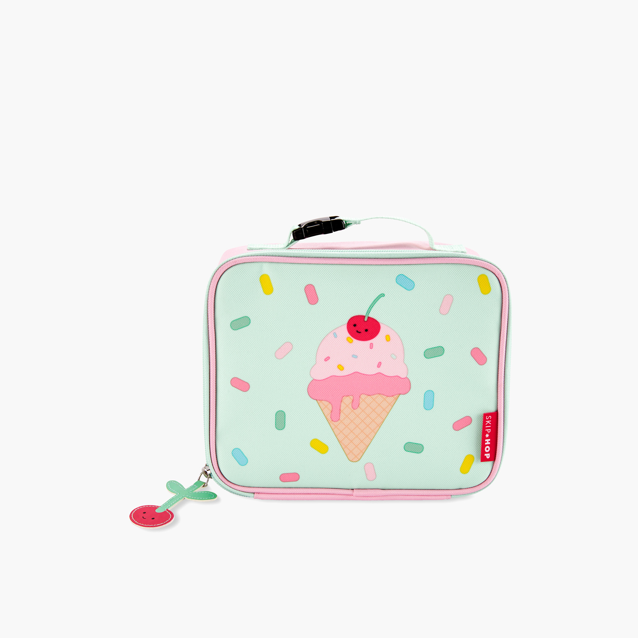 Skip Hop Ice Cream Print Lunch Bag with Zip Closure and Handle-school-lunchessentials-lunchbags-image-2