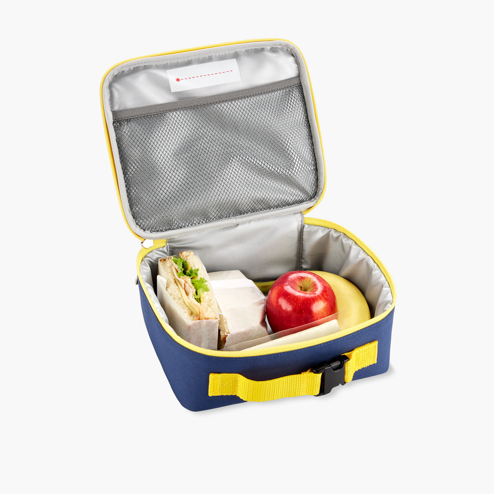 Skip Hop Spark Style Rocket Print Lunch Bag with Zip Closure-school-lunchessentials-lunchbags-image-3