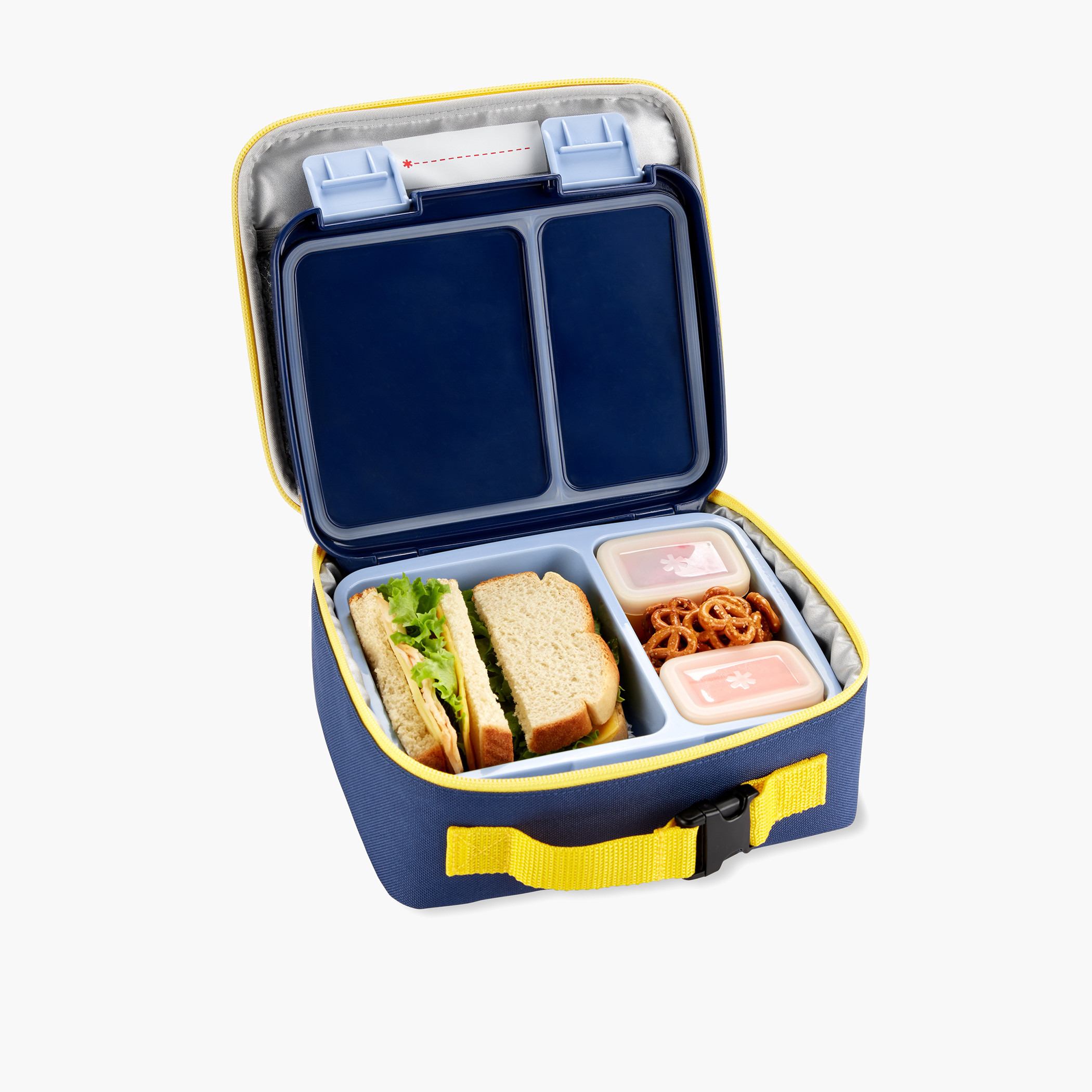 Skip Hop Spark Style Rocket Print Lunch Bag with Zip Closure-school-lunchessentials-lunchbags-image-4