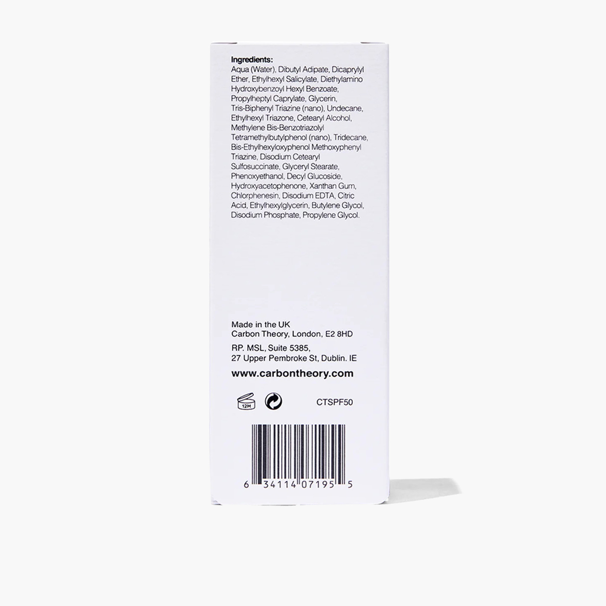 Carbon Theory SPF 50 + Sun Protection Cream - 50 ml-beautyandpersonalcare-skin-suncare-bodysunscreen-image-3