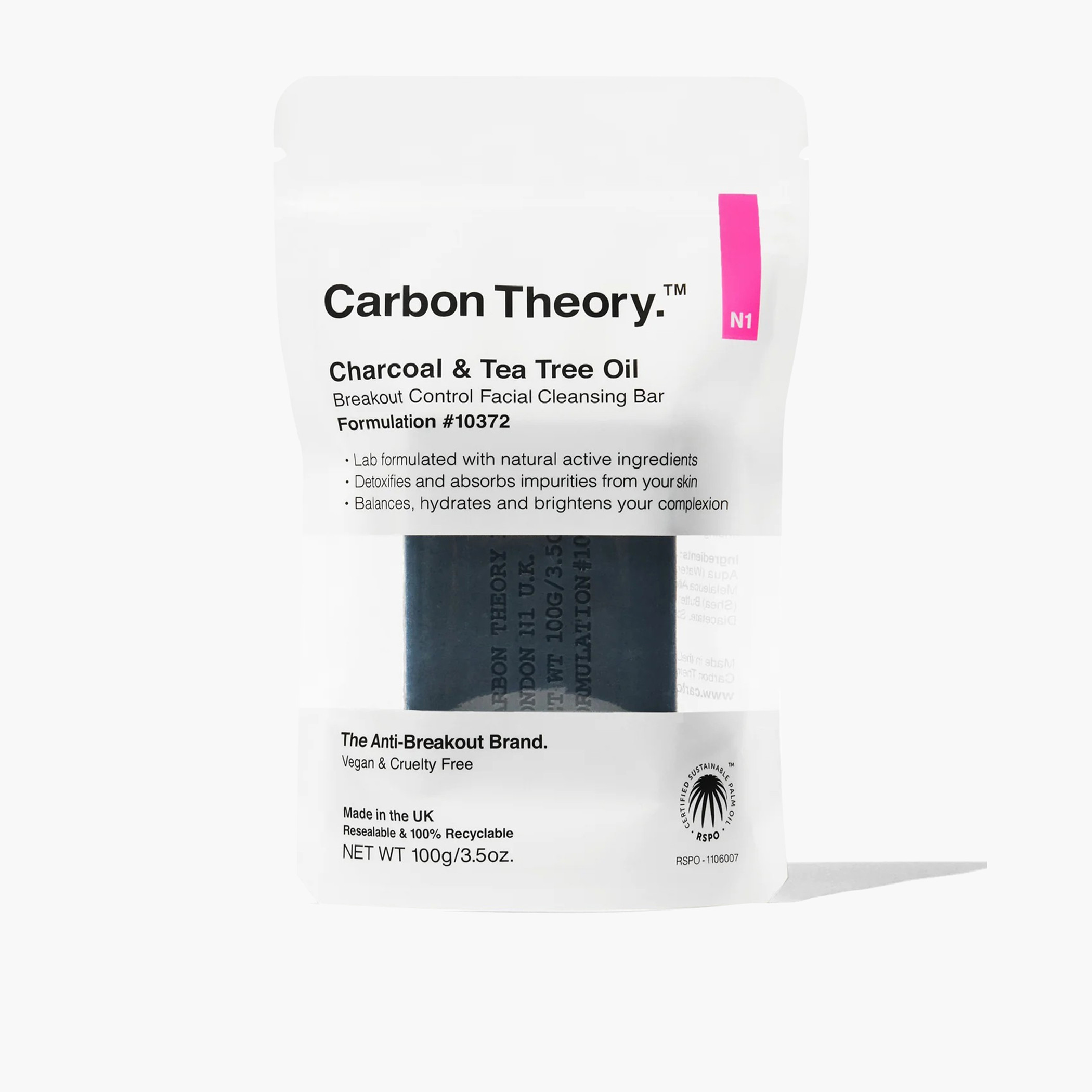 Carbon Theory Facial Cleansing Bar - 100 gms-beautyandpersonalcare-bathandbody-bathandshower-soaps-image-1