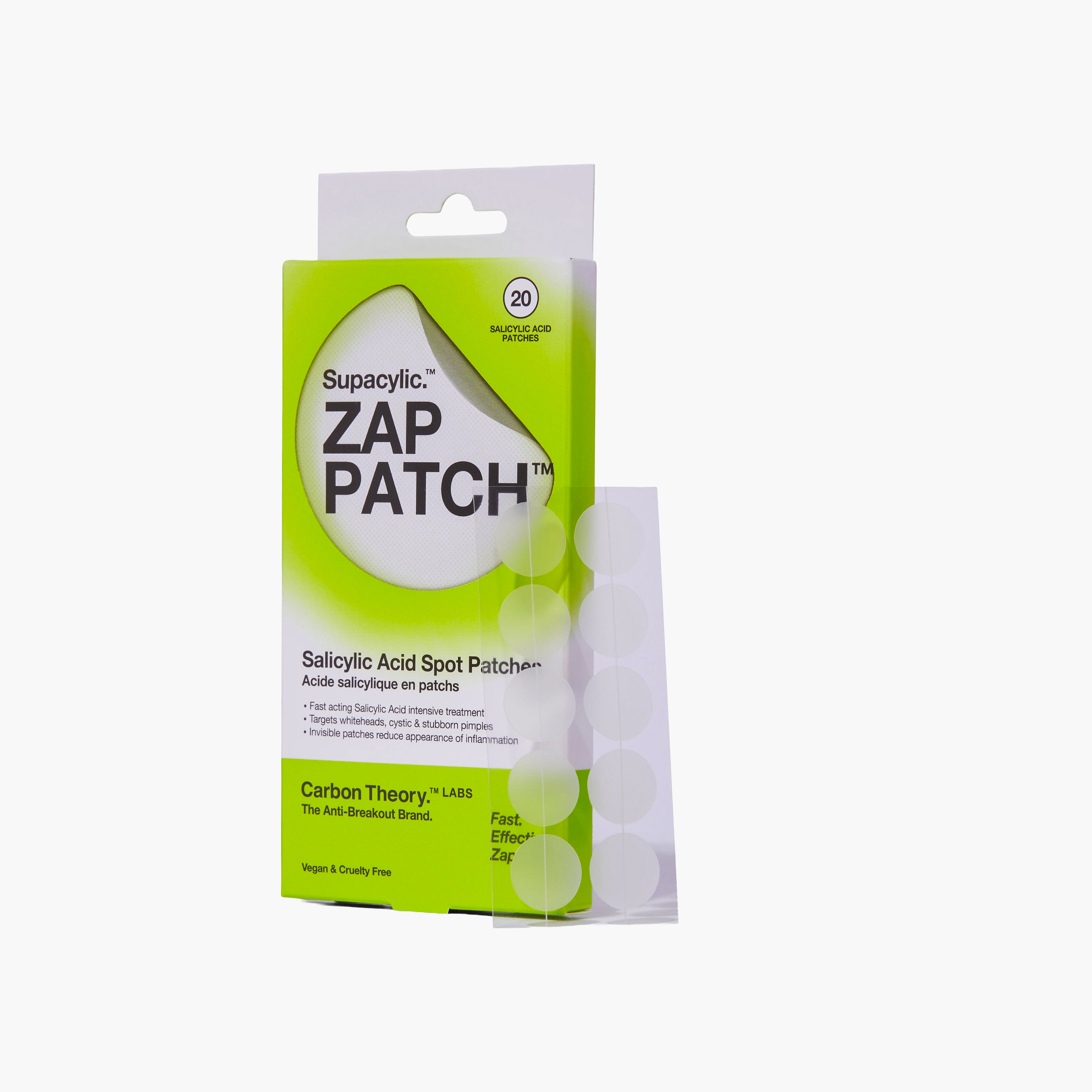 Carbon Theory Salicylic Acid Spot Patches-beautyandpersonalcare-skin-masks-facepads-image-1