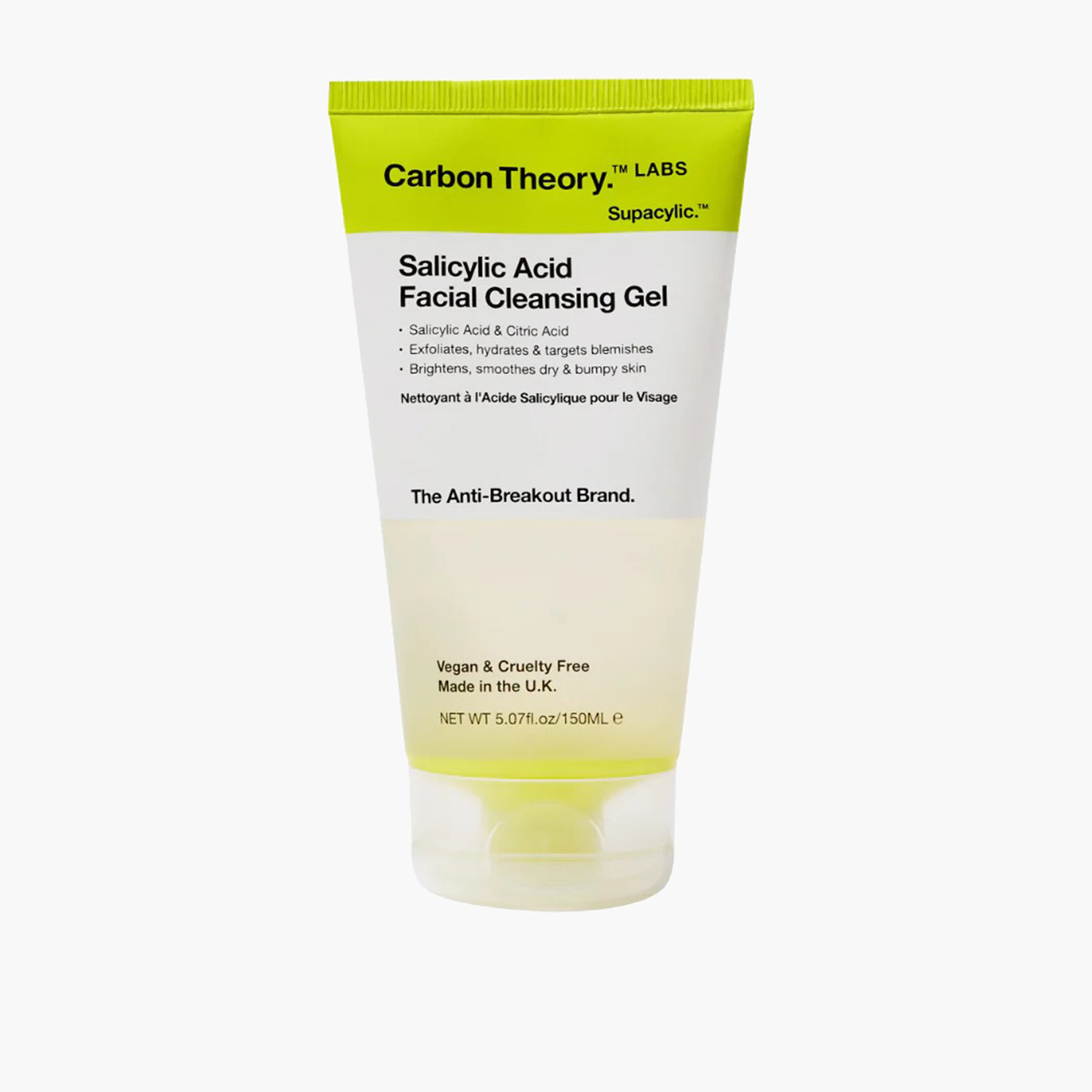 Carbon Theory Salicylic Acid Exfoliating Gel Cleanser - 150 ml-beautyandpersonalcare-skin-cleansers-facewashandcleansers-image-1