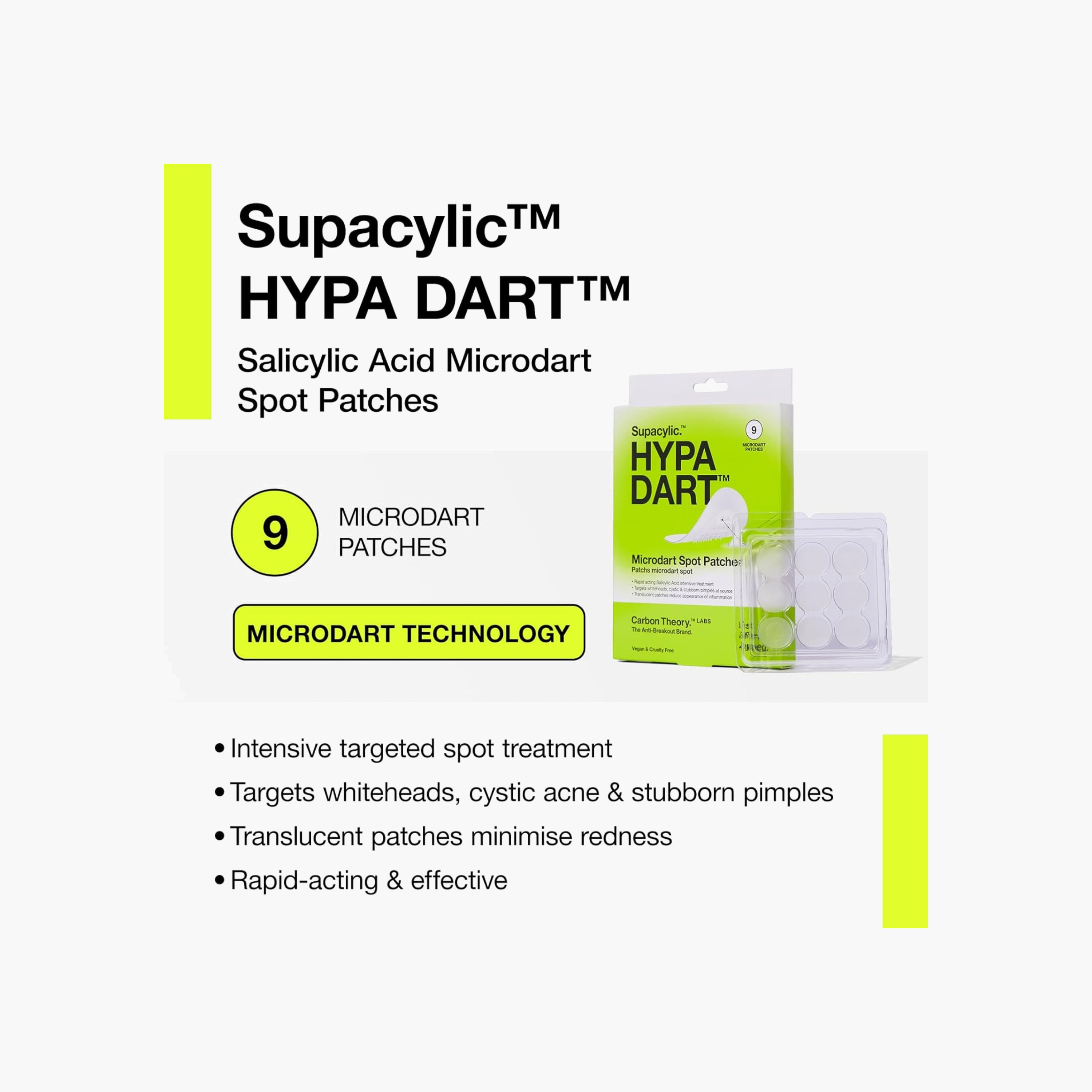 Carbon Theory Microdart Spot Patches nine pack-beautyandpersonalcare-skin-masks-facepads-image-3