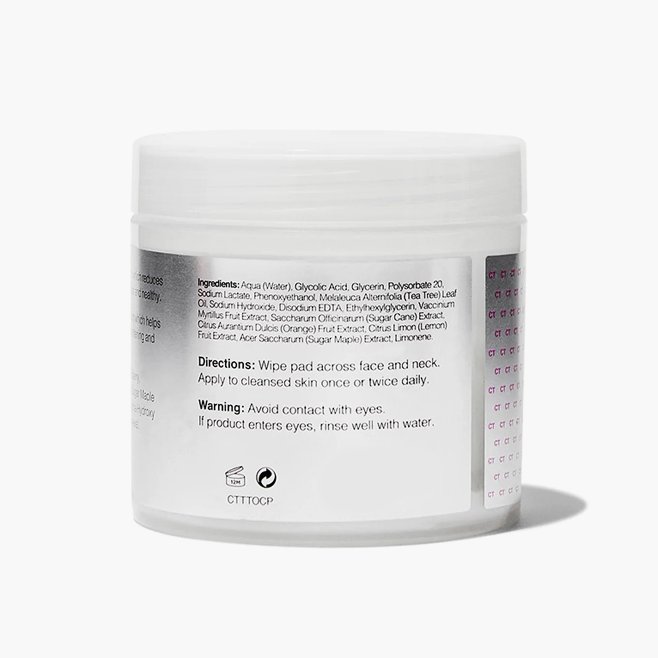 Carbon Theory Tea Tree Oil and Glycolic Acid Cleansing Pads-beautyandpersonalcare-skin-cleansers-facewashandcleansers-image-2