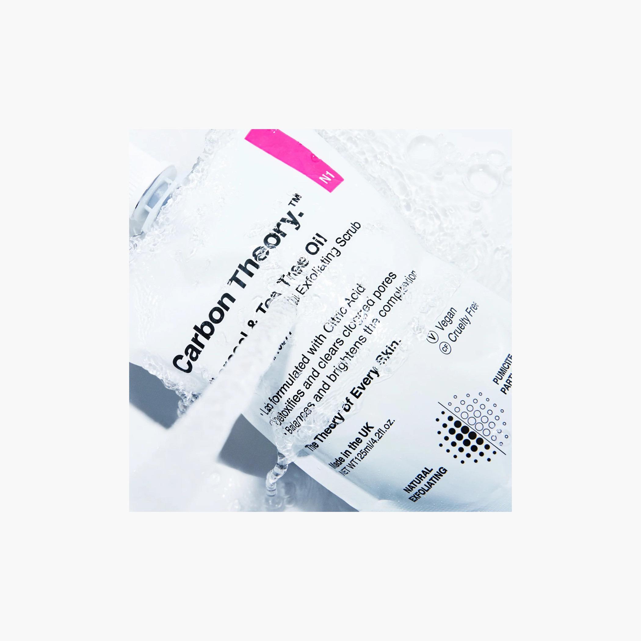 Carbon Theory Tea Tree Oil Breakout Control Exfoliating Scrub Cream - 125 ml-beautyandpersonalcare-skin-treatmentsandserums-image-3