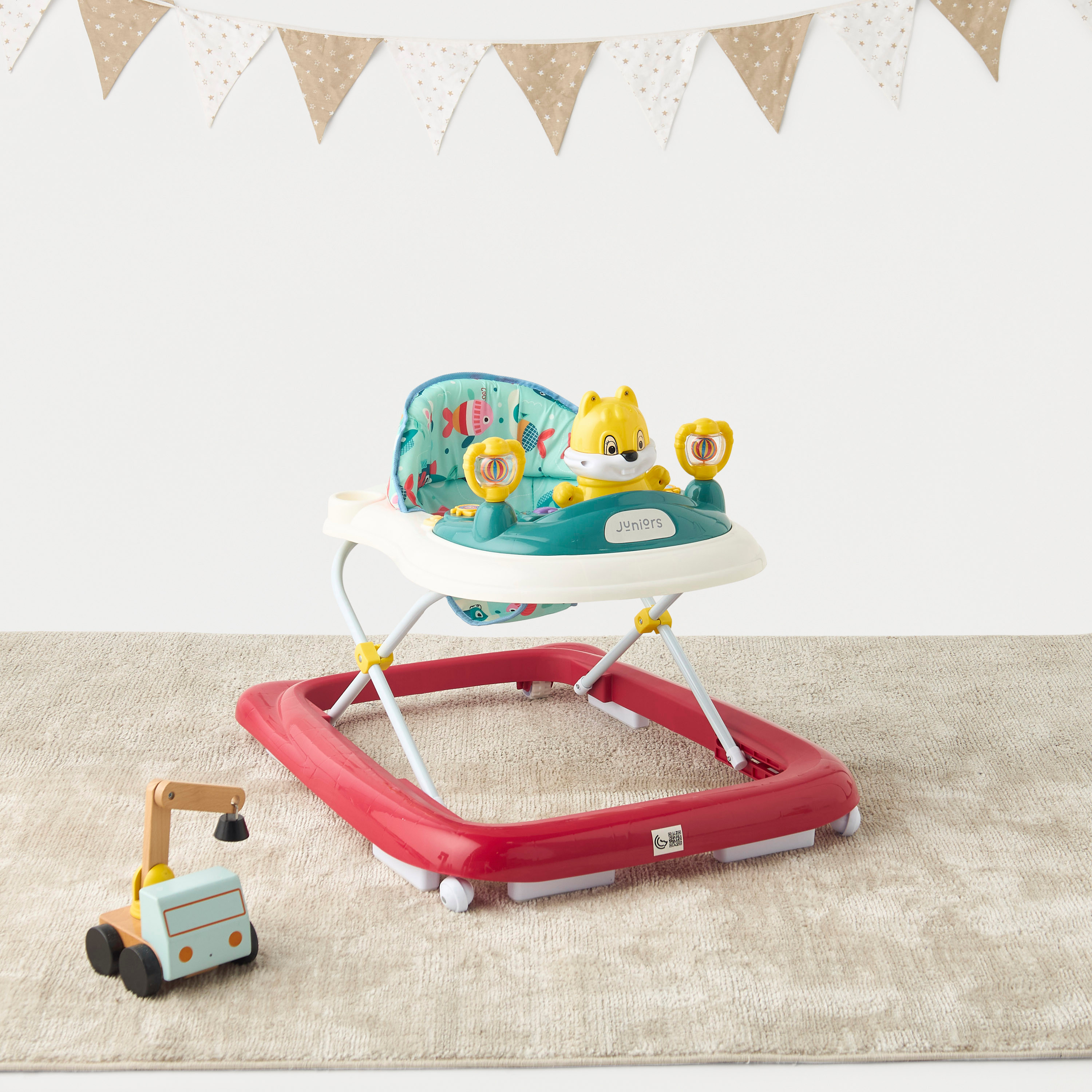 Juniors Fiona Musical Baby Walker-baby-infantactivity-walkers-image-1