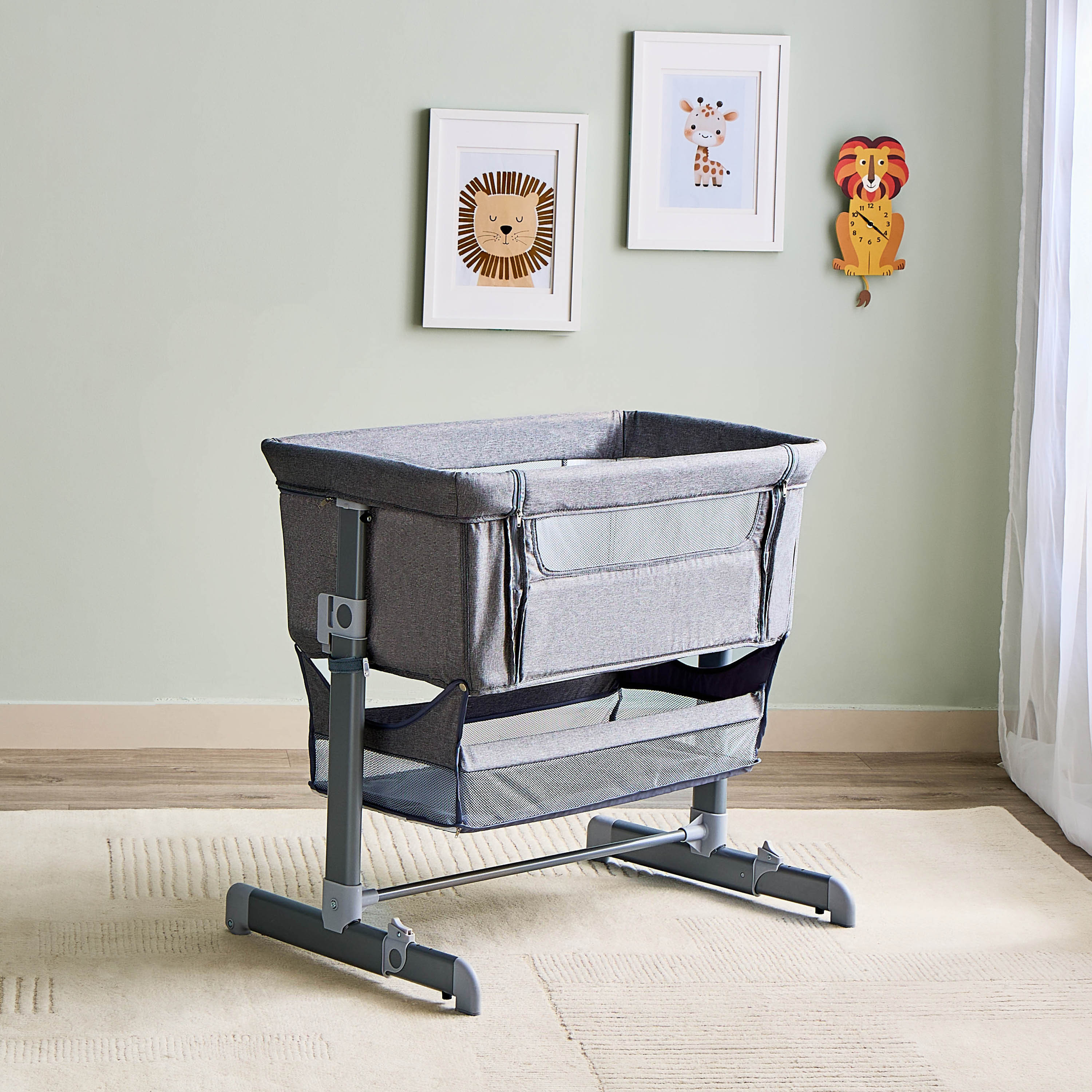 Juniors Davey Side Bed-baby-nursery-furniture-cribsandbeds-bassinets-image-2