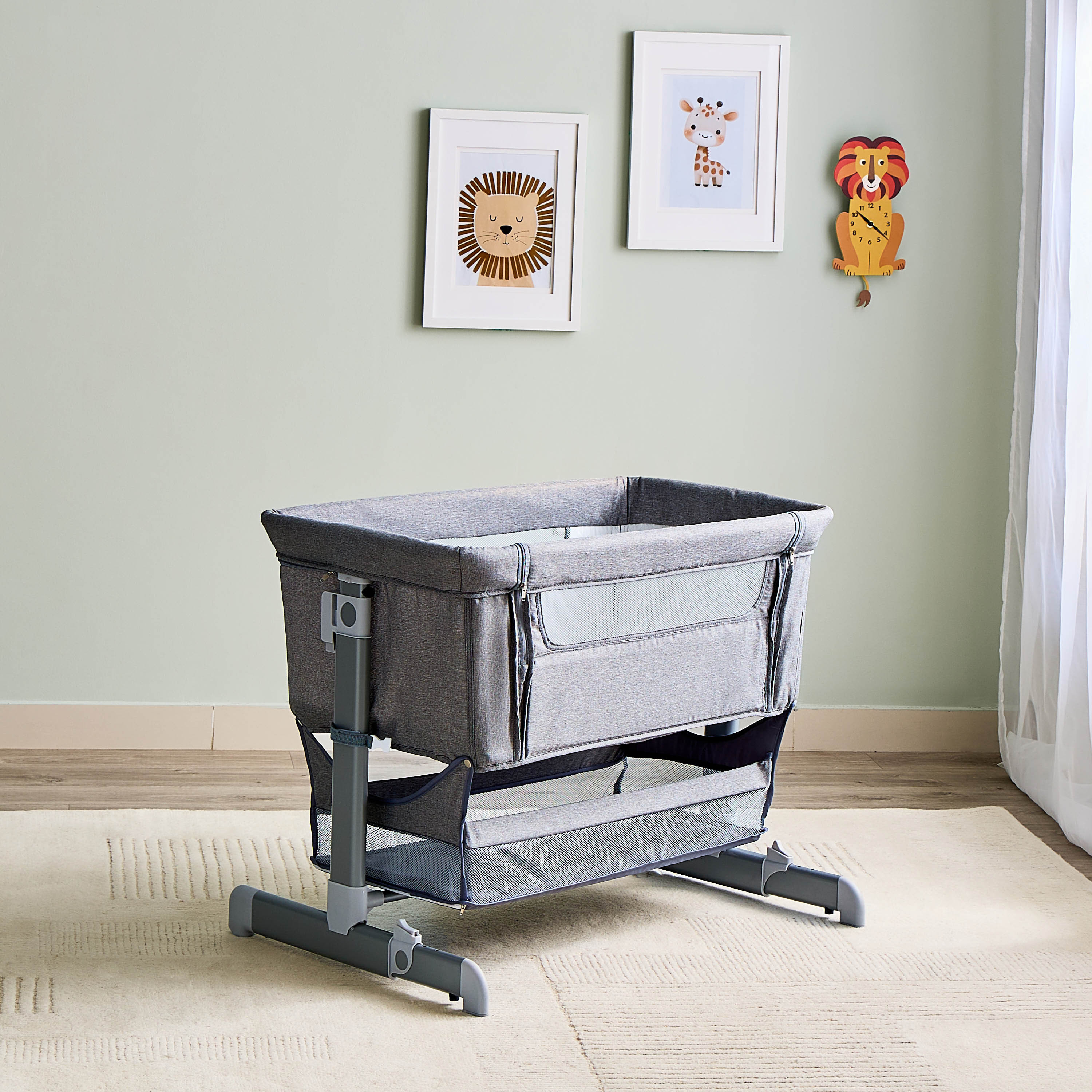 Juniors Davey Side Bed-baby-nursery-furniture-cribsandbeds-bassinets-image-3