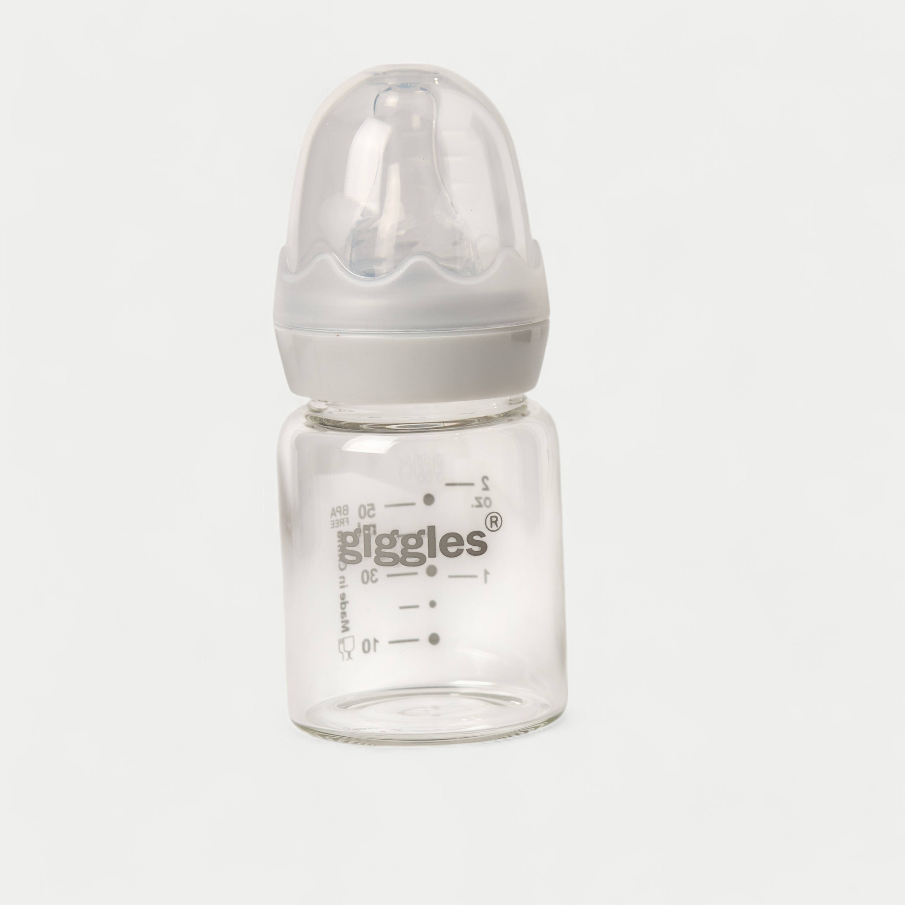 Giggles 2-Piece Glass Feeding Bottle Set - 50 ml-baby-feeding-feedingbottles-bottlesandteats-image-3