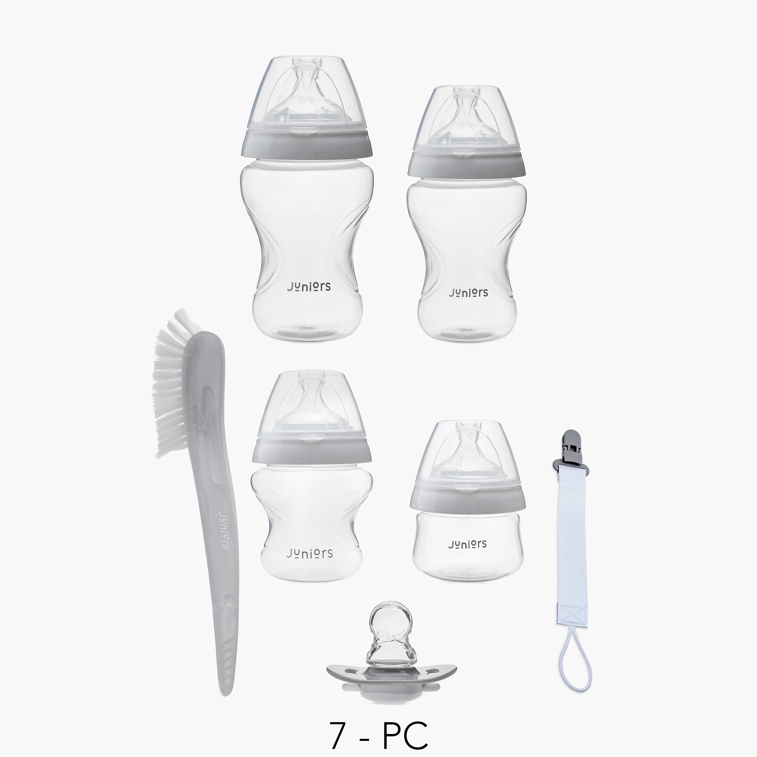 Juniors 7-Piece Newborn Feeding Starter Set-baby-feeding-feedingbottles-bottlesandteats-image-1