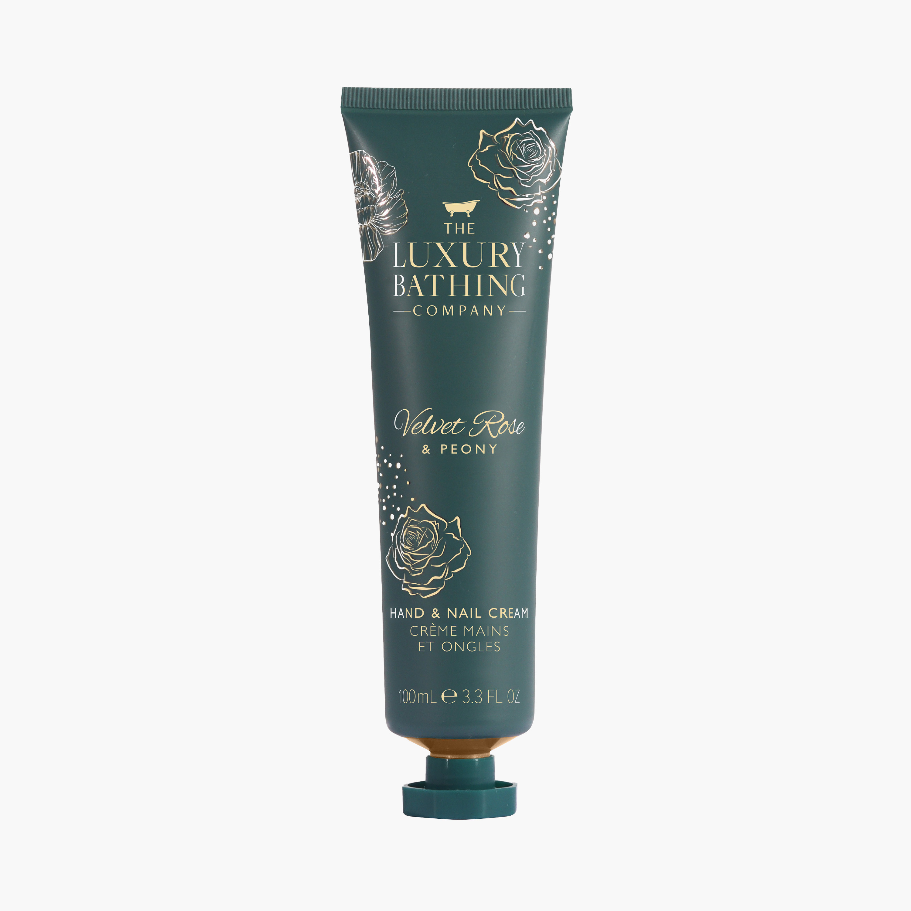 The Luxury Bathing Company Velvet Rose and Peony Hand Cream - 100 ml-beautyandpersonalcare-bathandbody-giftsets-image-4