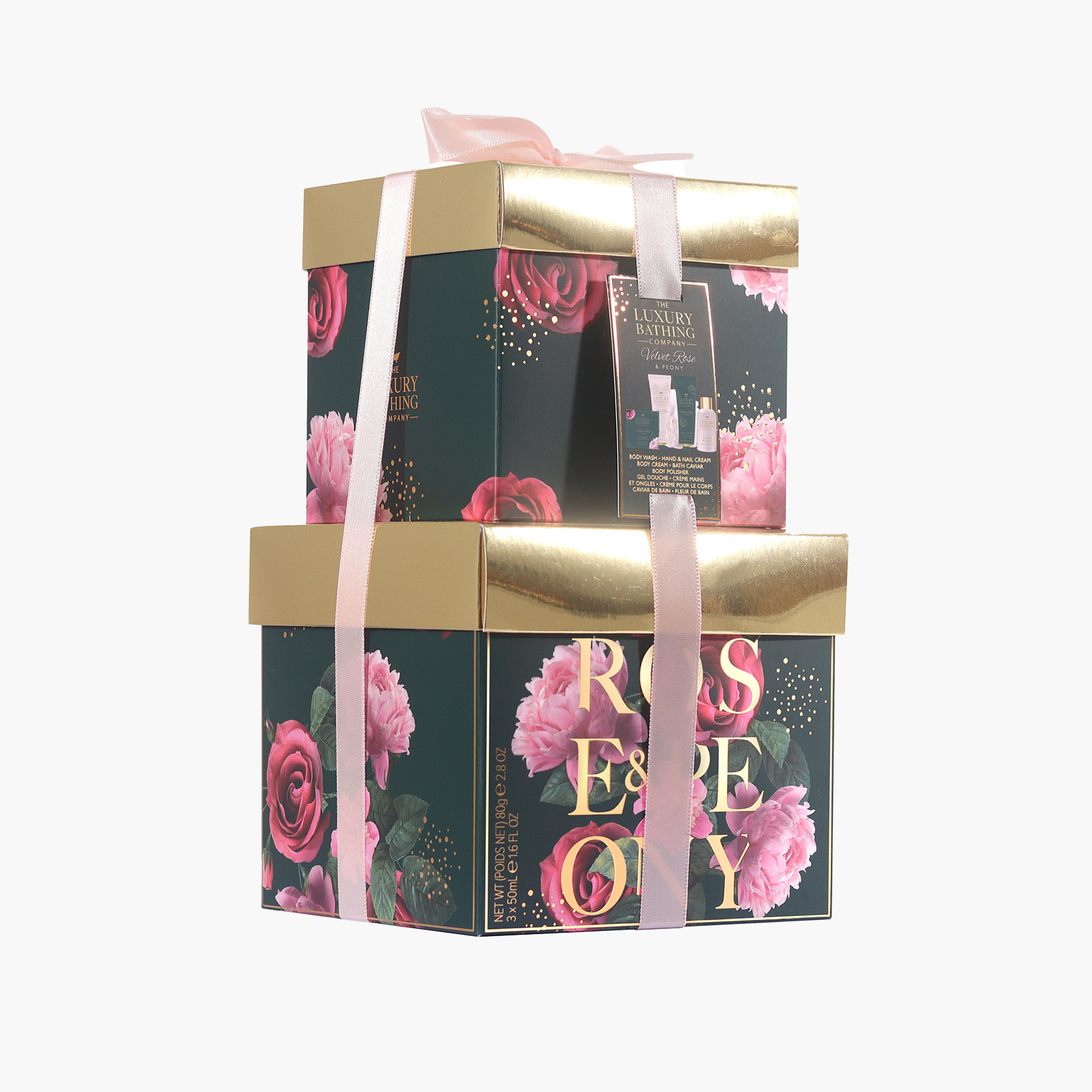 مجموعة هدايا فيلفيت روز وبيوني 5 قطع من لكجري بيثينج كومباني-beautyandpersonalcare-bathandbody-giftsets-image-2