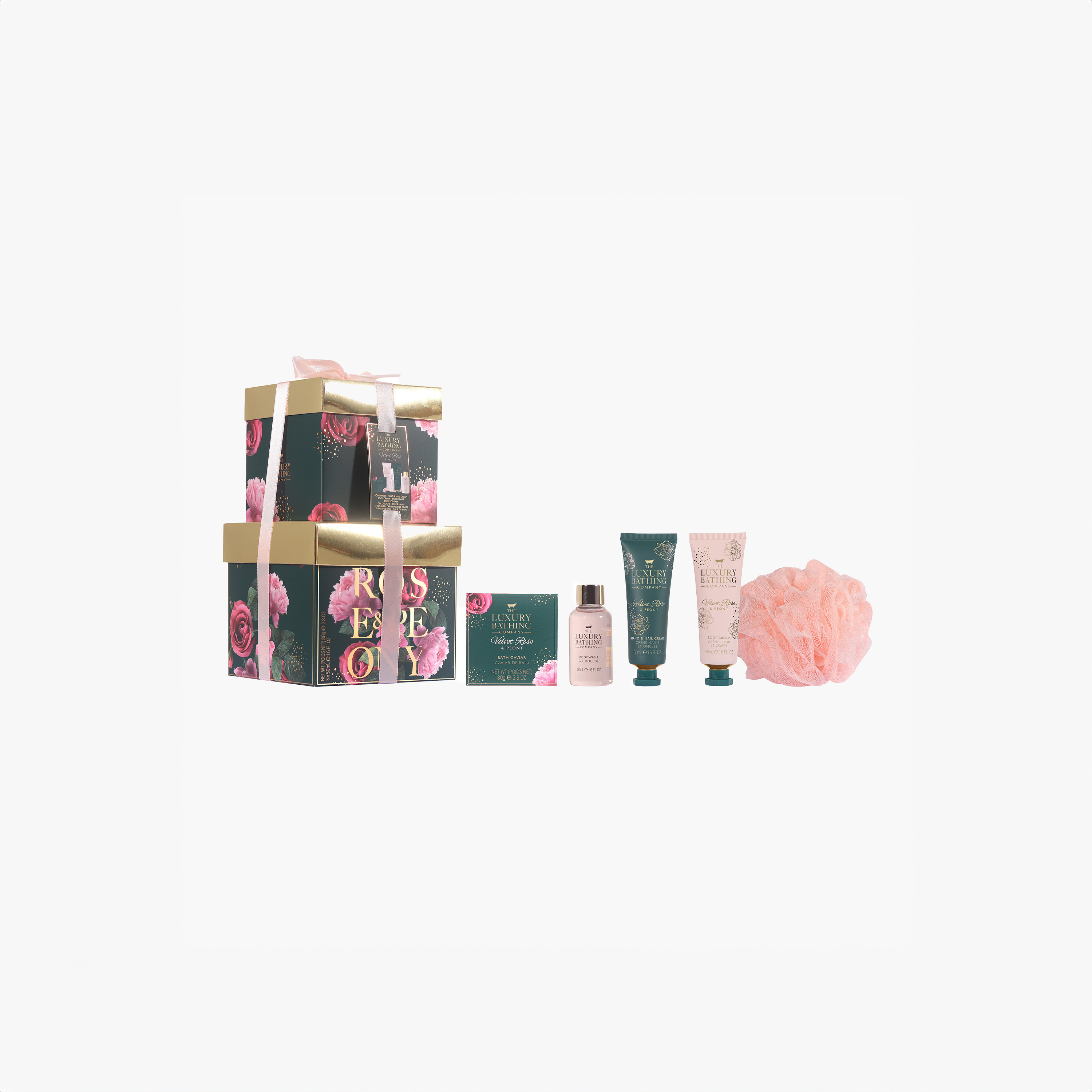 مجموعة هدايا فيلفيت روز وبيوني 5 قطع من لكجري بيثينج كومباني-beautyandpersonalcare-bathandbody-giftsets-image-3