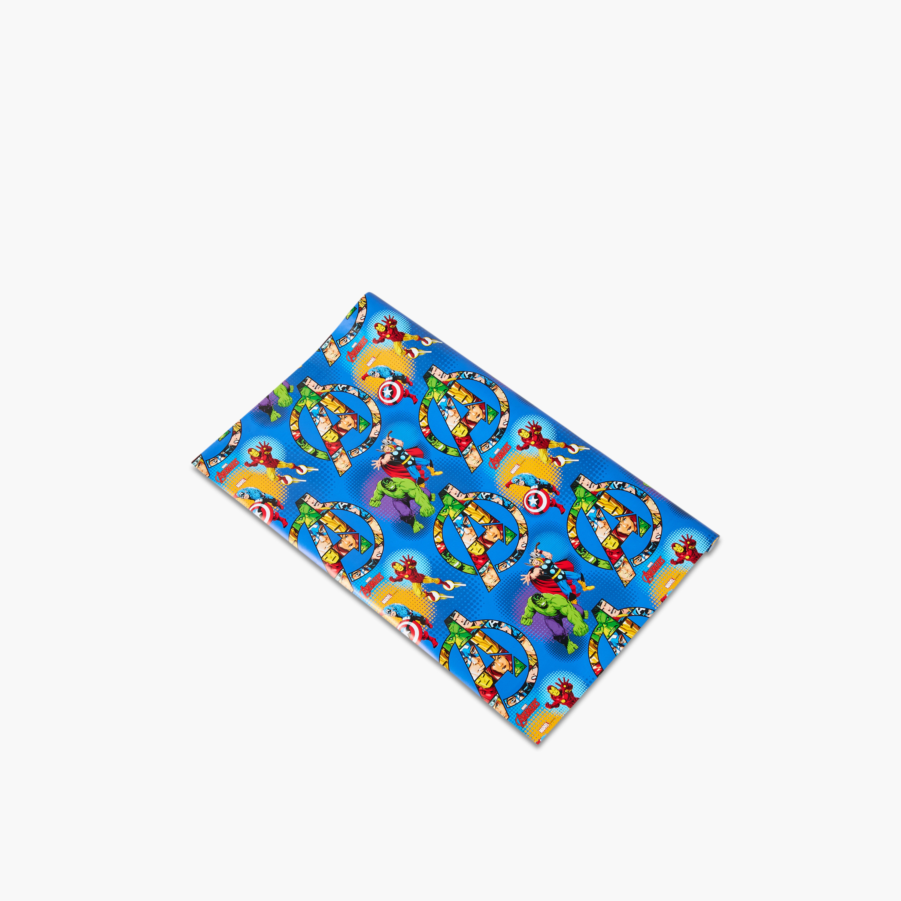 Avengers Print Gift Wrap - 70x200 cms-household-giftingaccessories-giftings-image-2