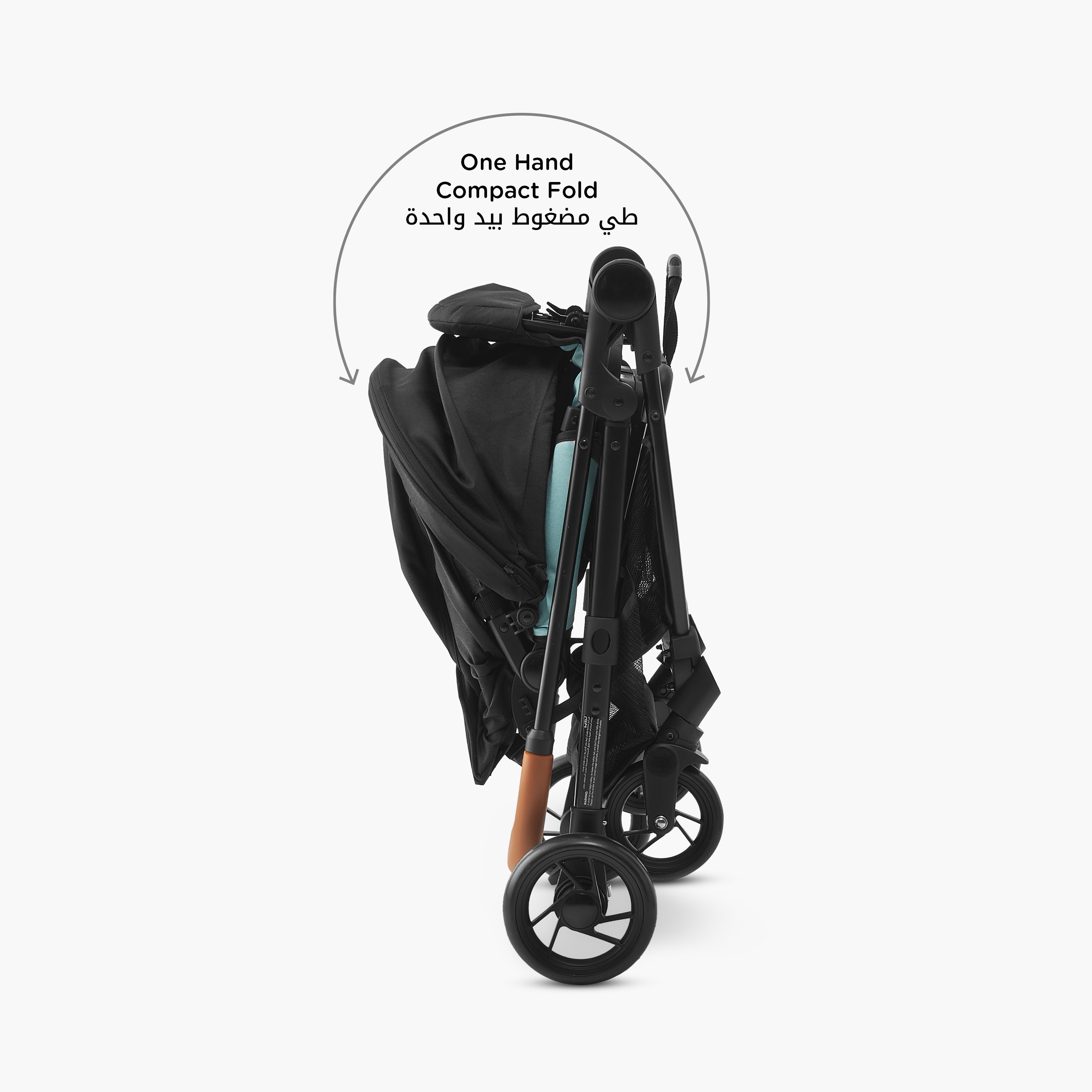 Juniors Mason with Push Button Folding System, Metal Frame and Wheel Lock-baby-gear-strollersandprams-strollers-image-6