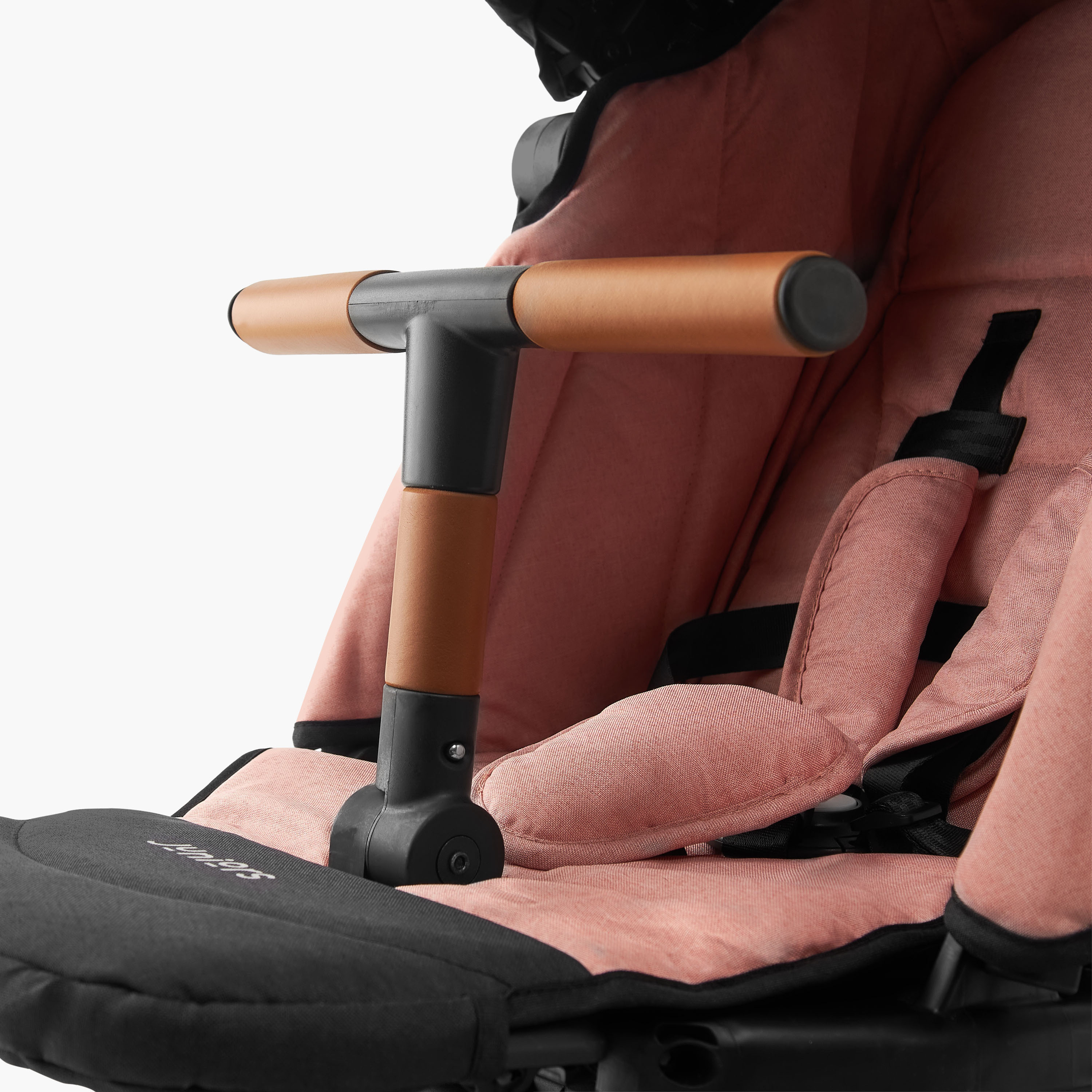 عربة أطفال ماسون بنظام طي بزر ضغط وإطار معدني وقفل للعجلات من جونيورز-baby-gear-strollersandprams-strollers-image-7