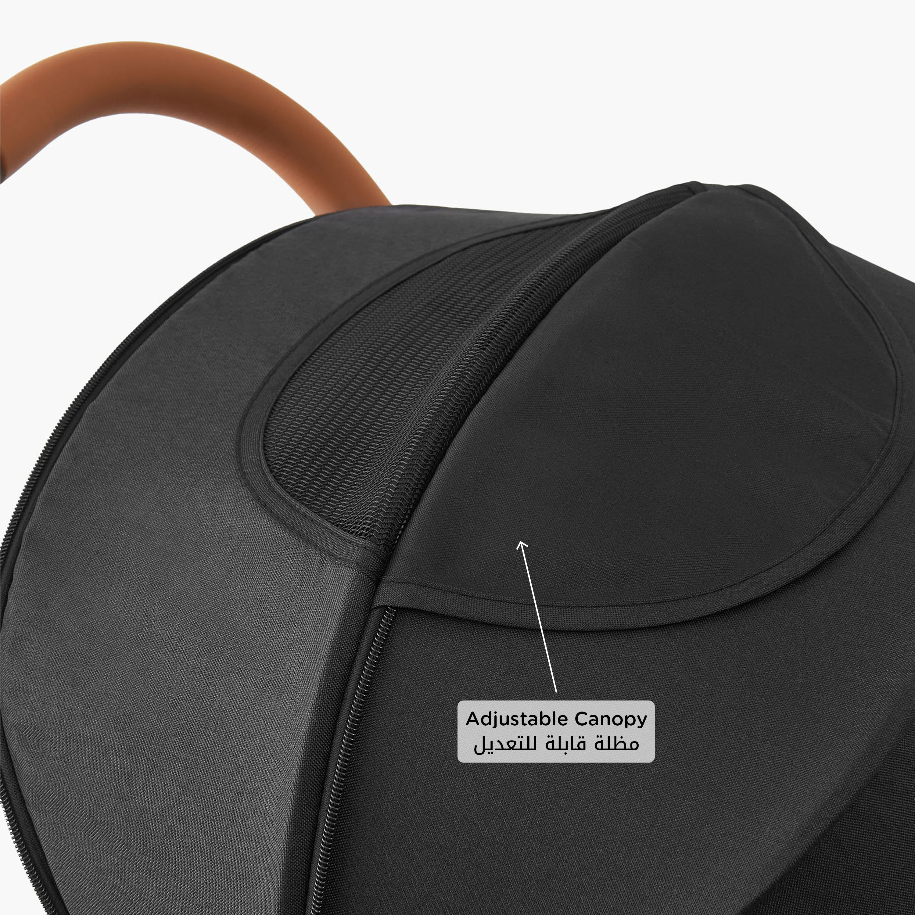 عربة أطفال ماسون بنظام طي بزر ضغط وإطار معدني وقفل للعجلات من جونيورز-baby-gear-strollersandprams-strollers-image-8