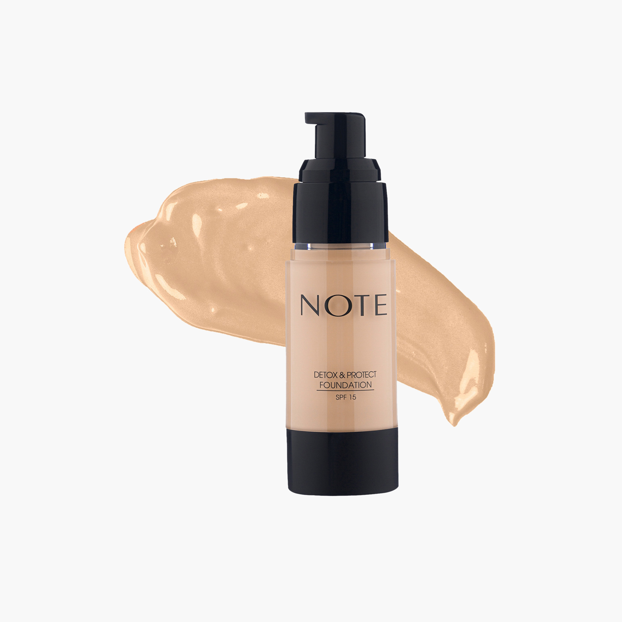 Note Detox And Protect Pump Foundation with SPF 15-beautyandpersonalcare-makeup-face-foundations-image-1