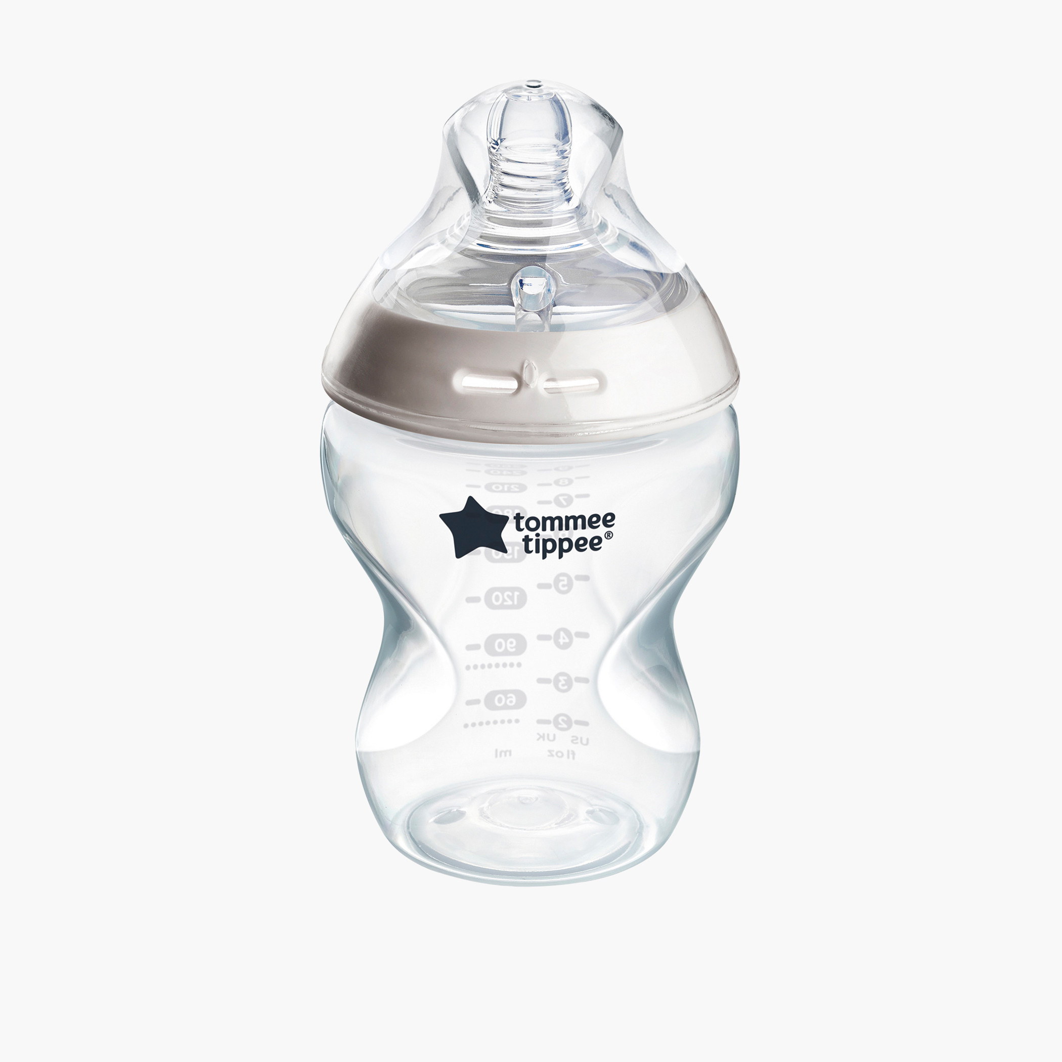 قارورة رضاعة بطيئة التدفق ناتشورال ستارت من تومي تيبي - 260 مل-baby-feeding-feedingbottles-bottlesandteats-image-1