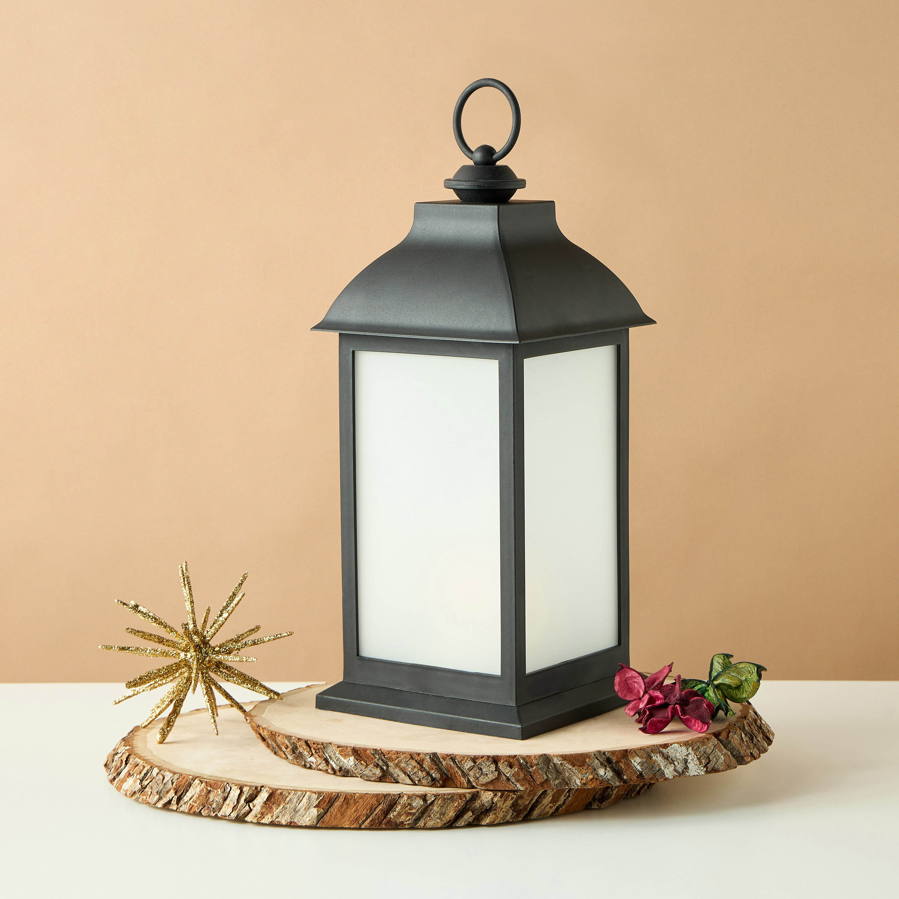 Flameless Portable LED Lantern - 31 cms-household-decor-candleholdersandlanterns-image-1