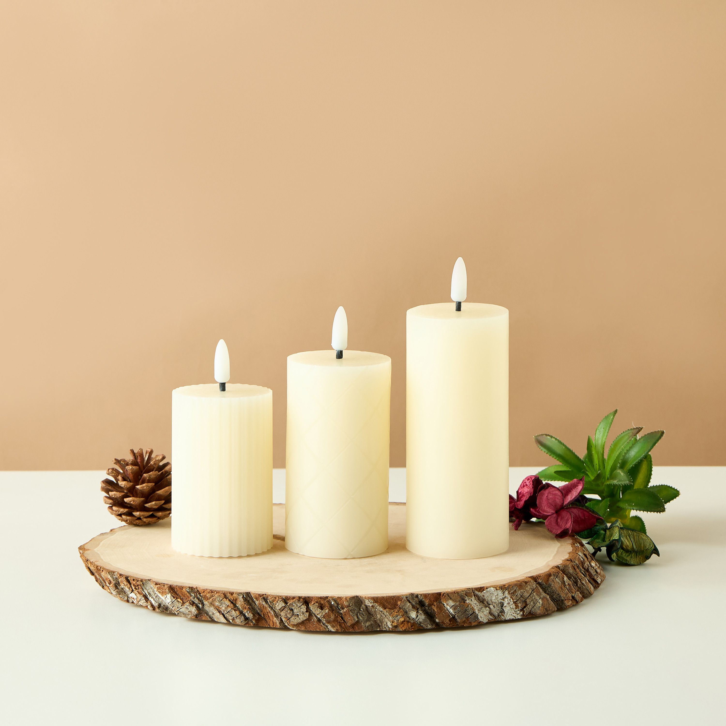 Flameless LED Candles - Set of 3-household-homefragrance-candles-image-1