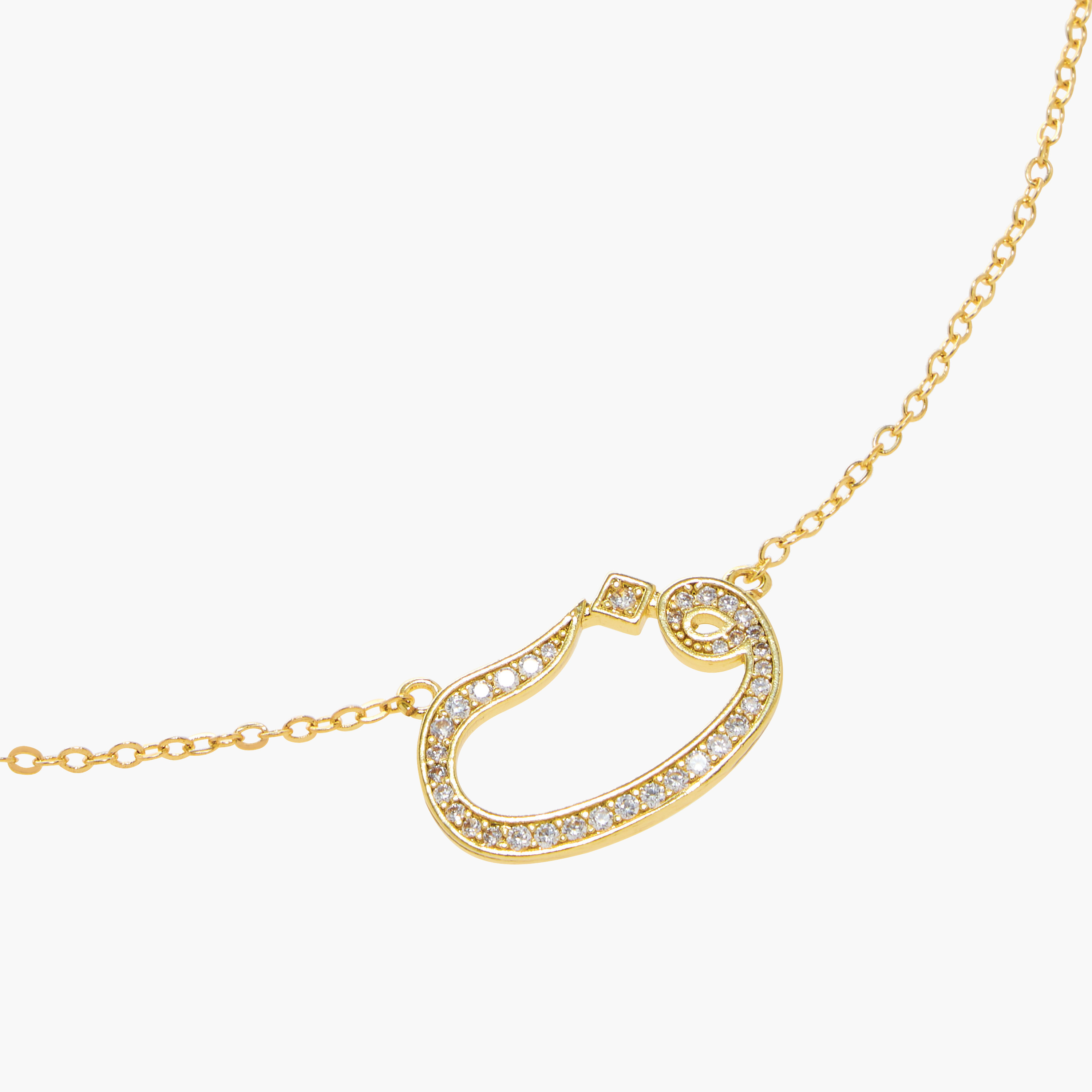 عقد بدلّاية حرف عربي مزيّن ومشبك إغلاق-women-watchesandjewellery-jewellery-necklacesandpendants-image-4