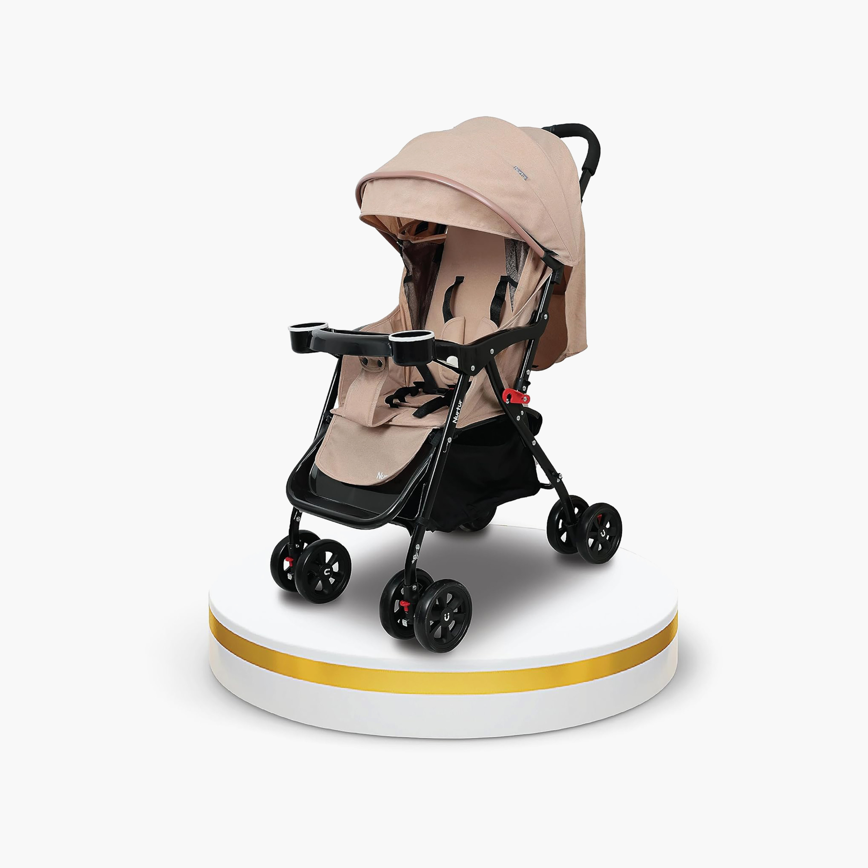 عربة أطفال قابلة للتعديل بالكامل مع مع صينية طعام قابلة للإزالة من نورتور-baby-gear-strollersandprams-strollers-image-3