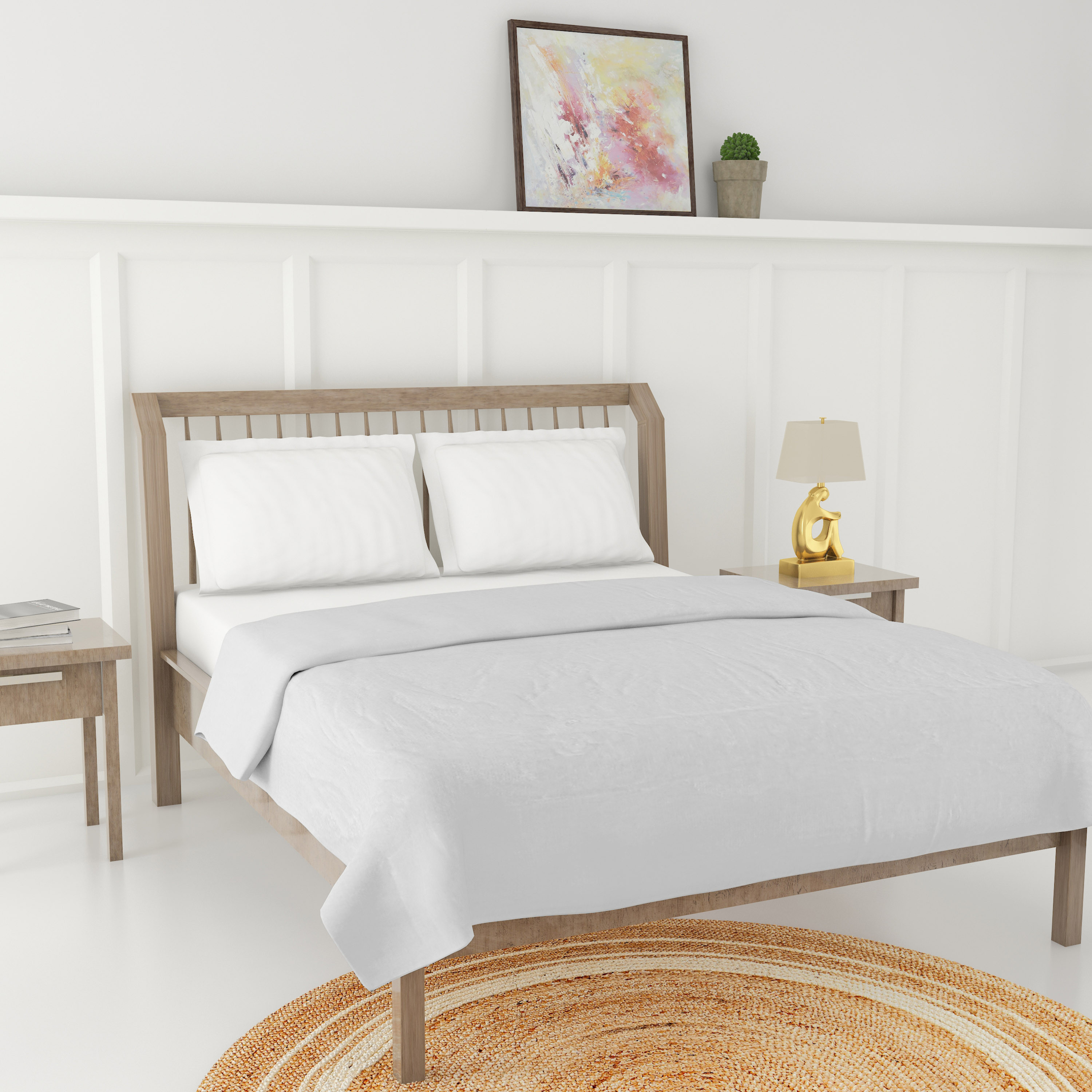 Luxury Plush Flannel Blanket - 150x200 cm-household-cushionsandthrows-throwsandblankets-blankets-image-2