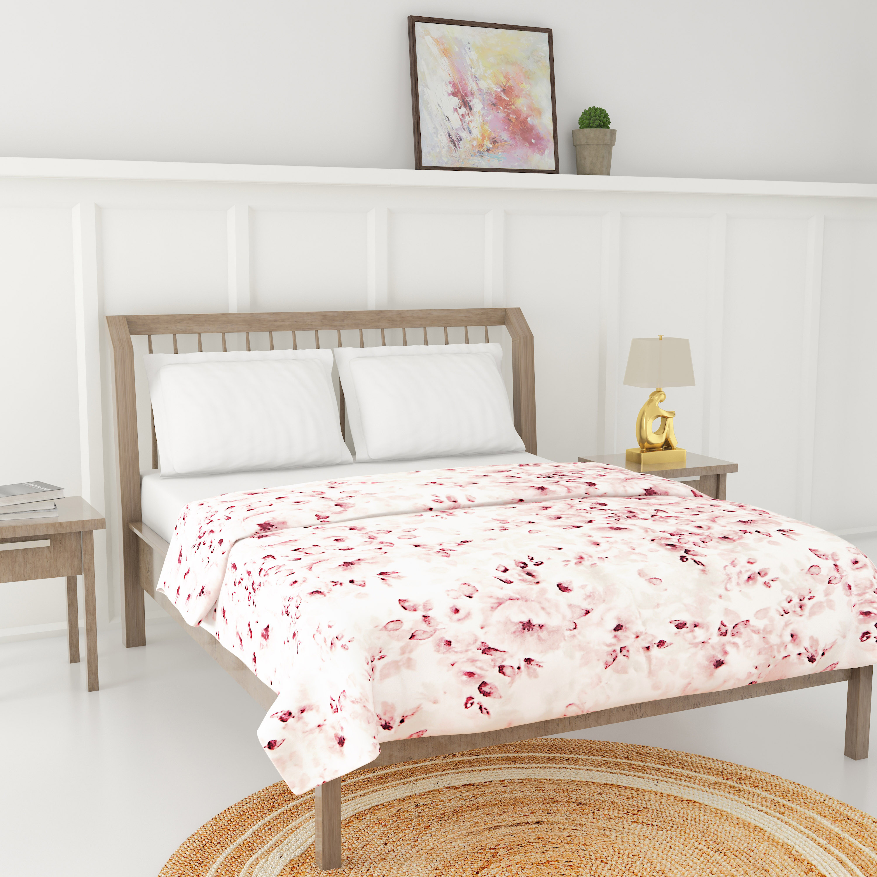 Luxury 240 GSM Soft Plush Flannel Blanket - 150x200 cms-household-cushionsandthrows-throwsandblankets-blankets-image-2