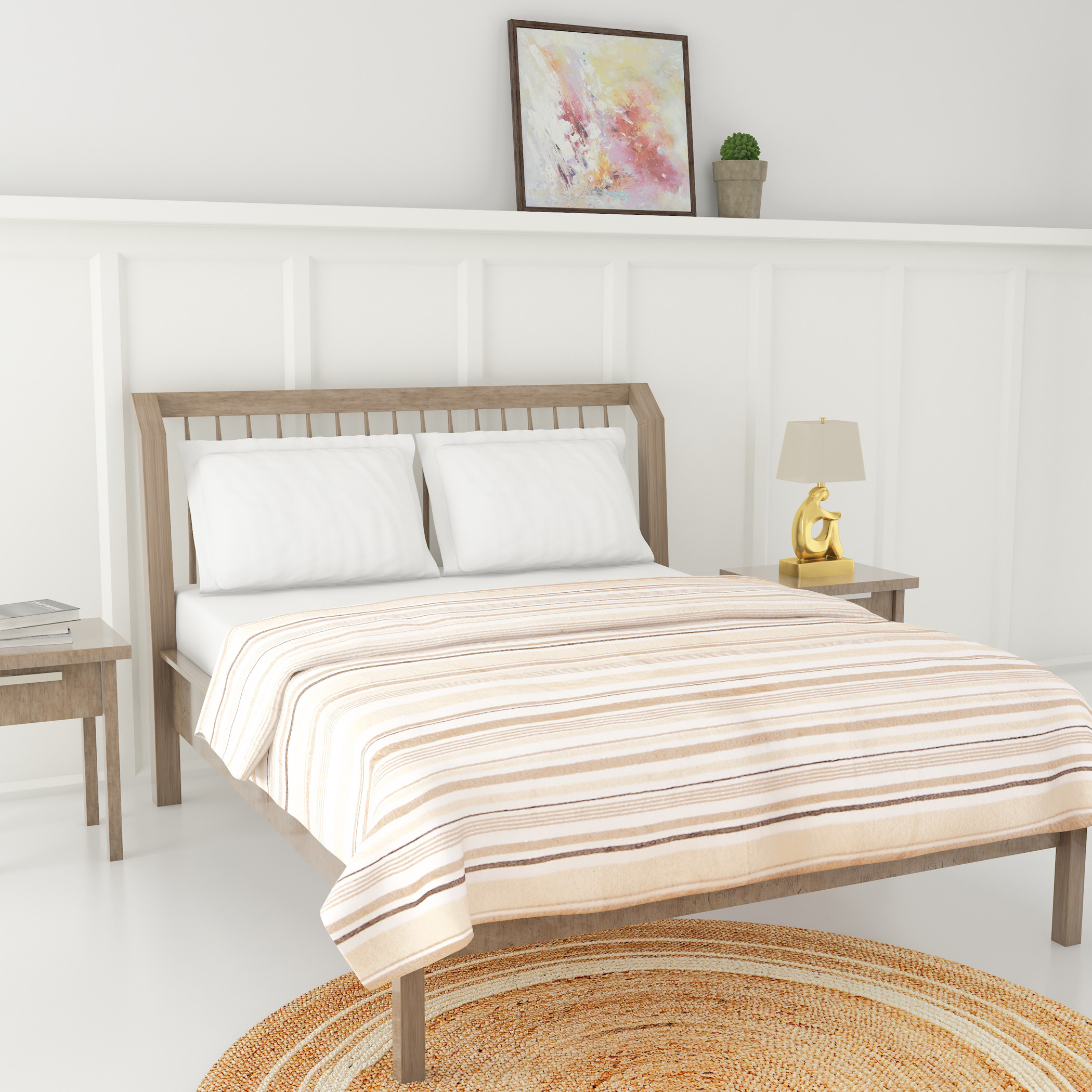 Luxury Soft Plush Flannel Blanket - 150x200 cm-household-cushionsandthrows-throwsandblankets-blankets-image-2